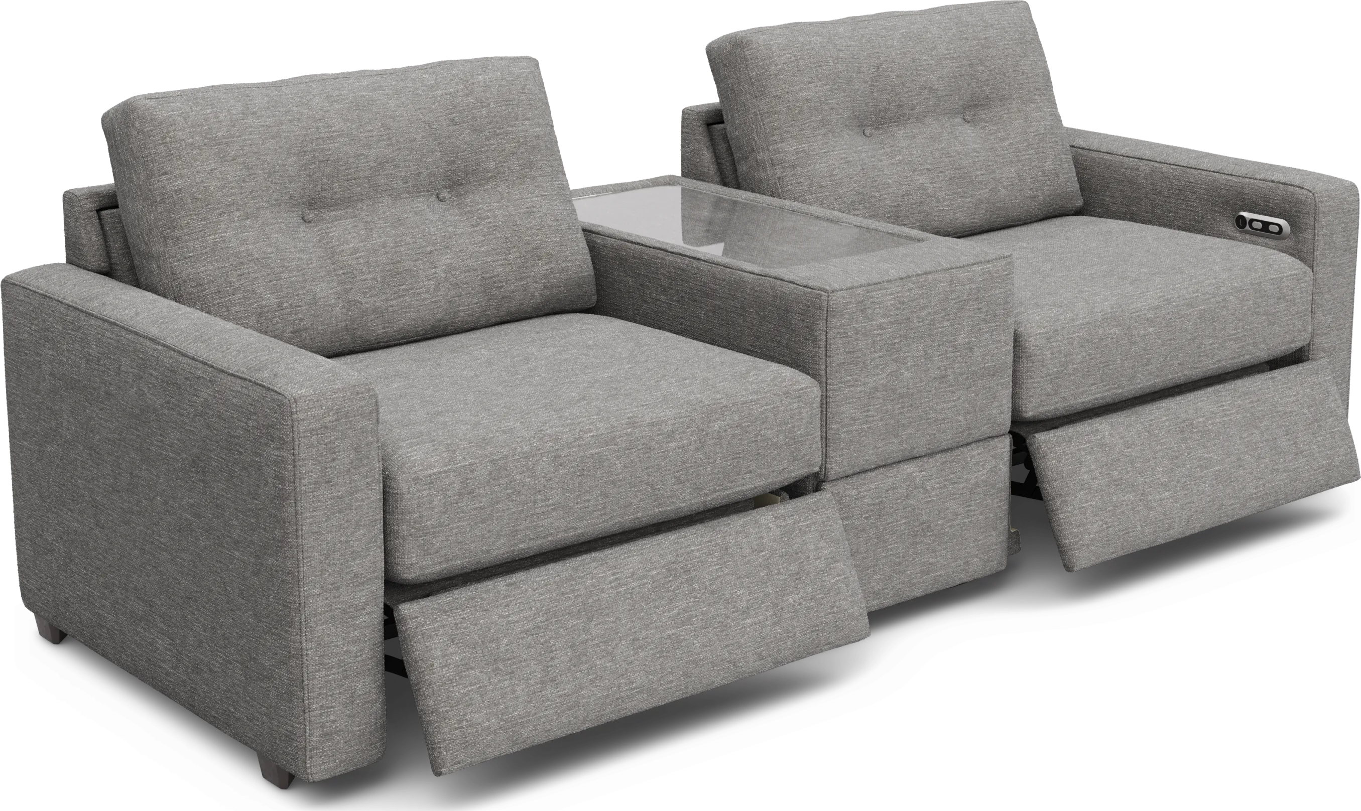 Gray 3 Pc Power Reclining ModularOne - Thumbnail - Image 1