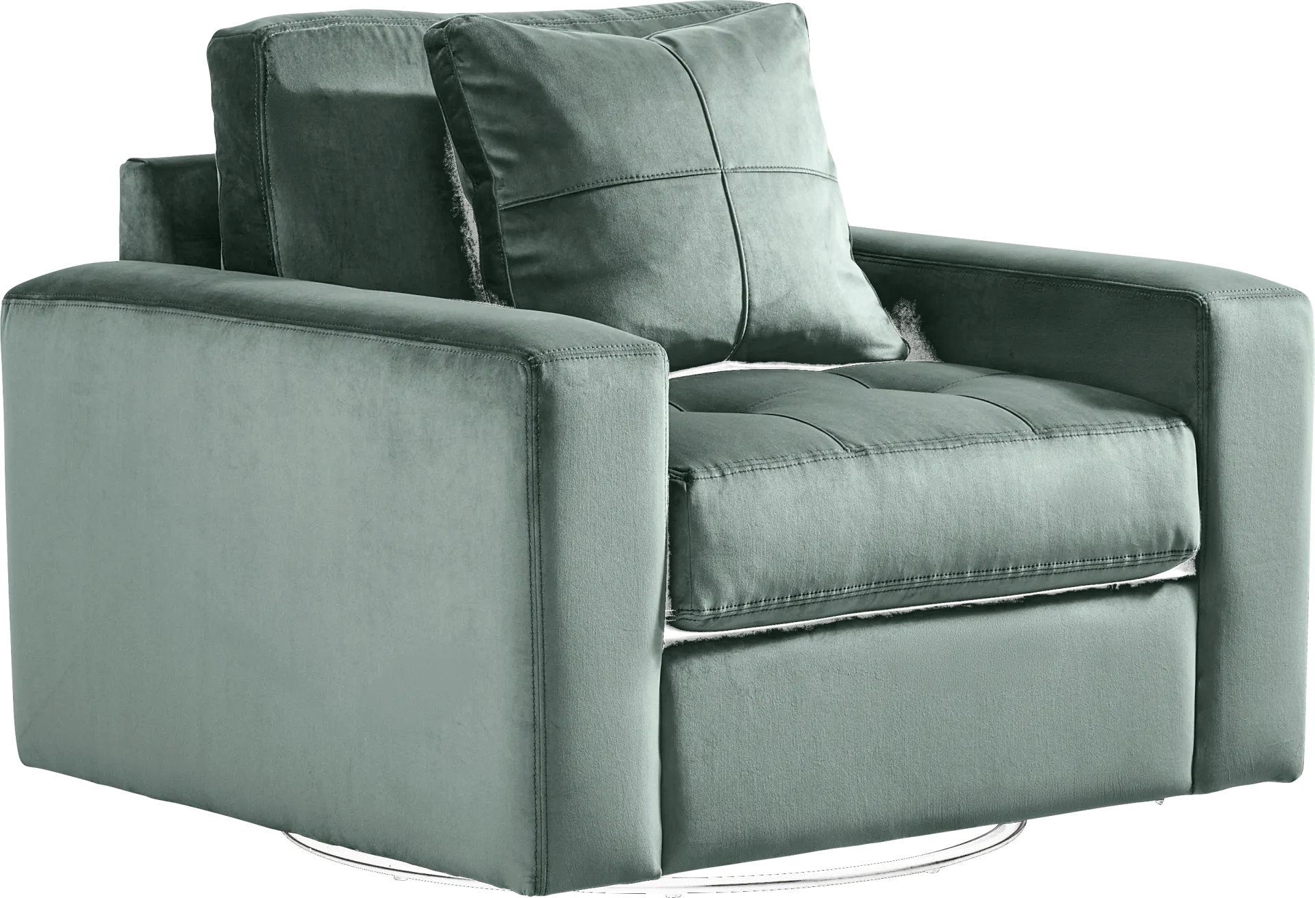 Filmore Evergreen Swivel Chair - Image 1