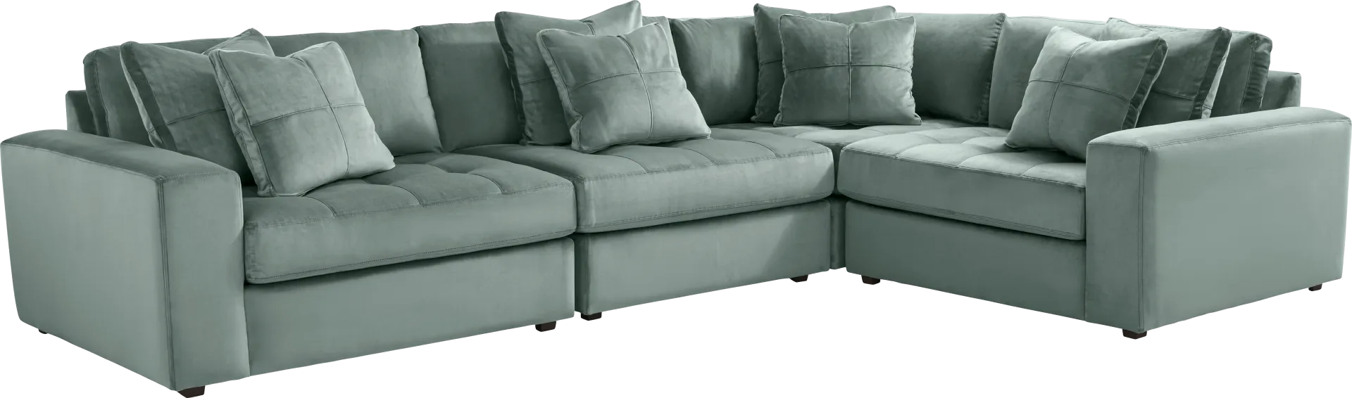 Filmore Evergreen 4 Pc Sectional - Image 1