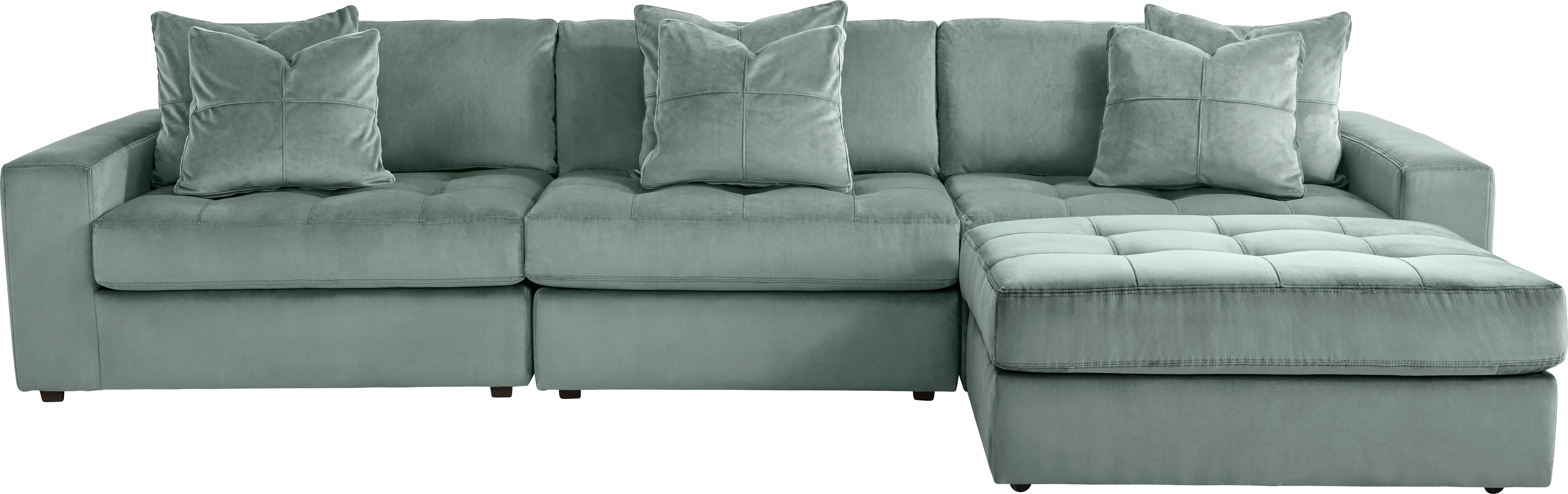Filmore Evergreen 4 Pc Sectional - Thumbnail - Image 1