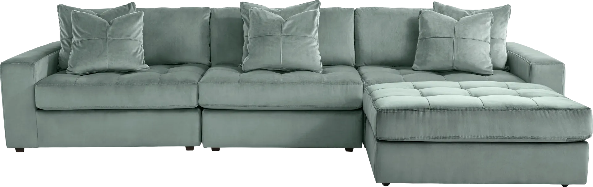 Filmore Evergreen 4 Pc Sectional - Image 1