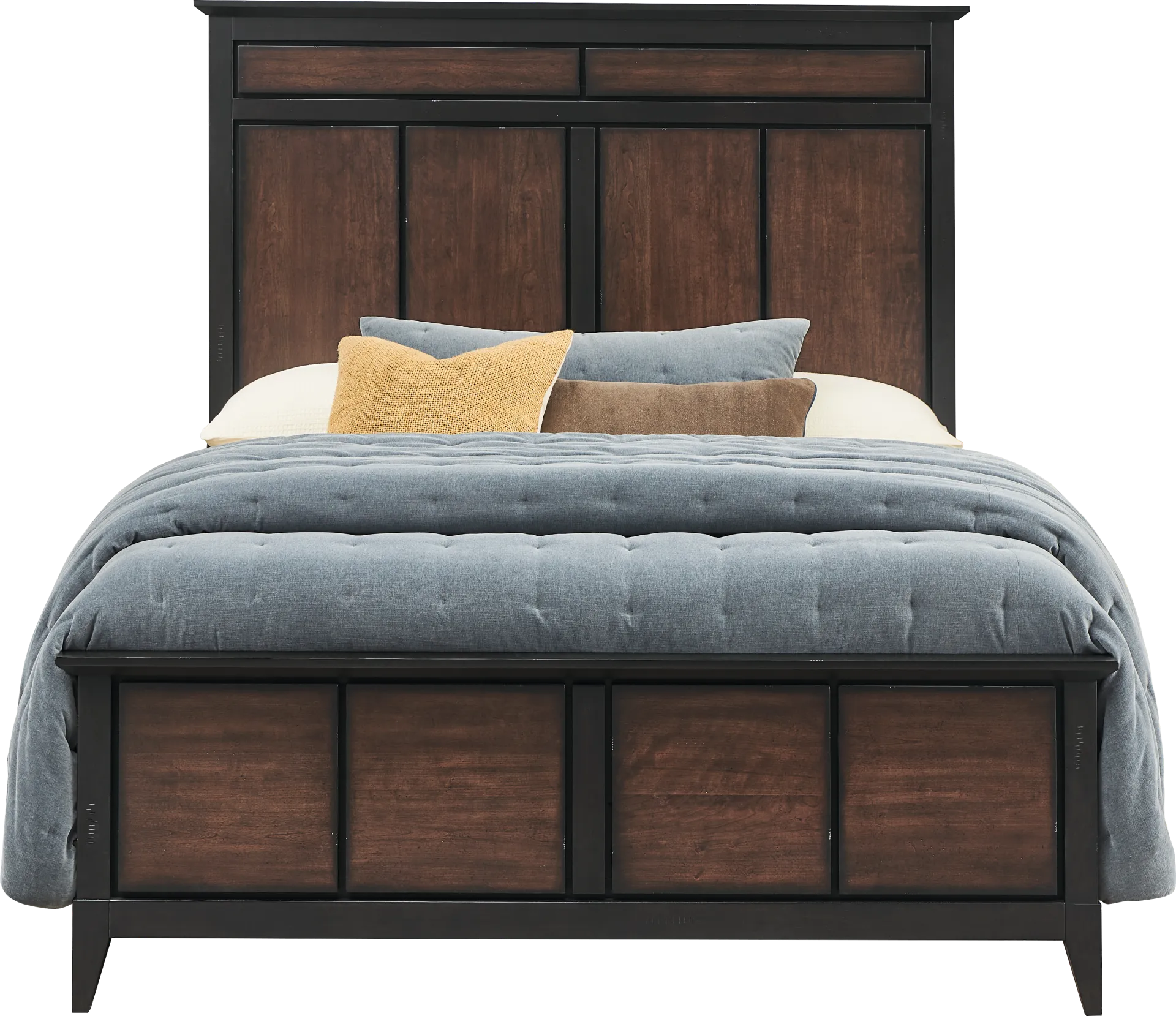 Northbrook Brown Cherry 5 Pc King Panel Bedroom - Image 2