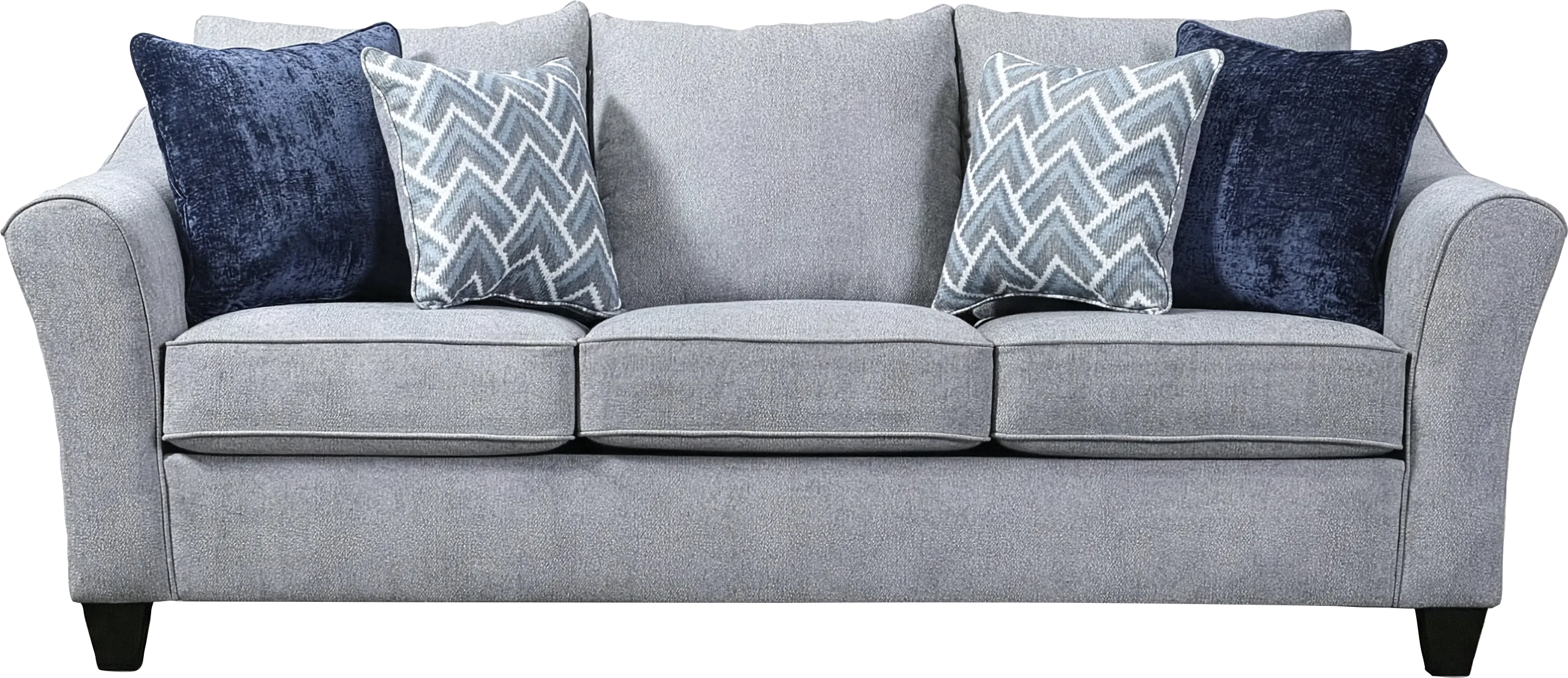 Covington Gray 2 Pc Living Room - Thumbnail - Image 2