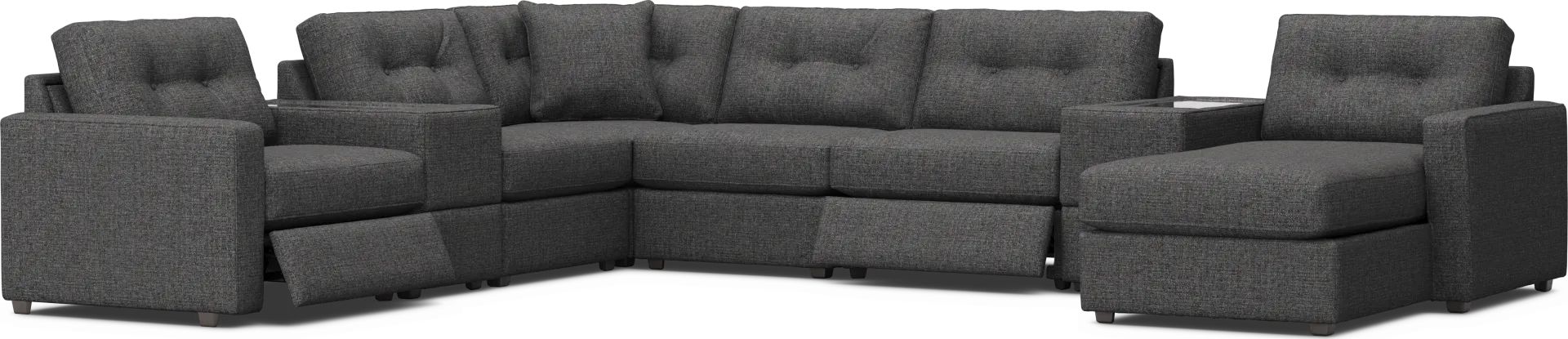Granite 8 Pc Power Reclining ModularOne - Image 1