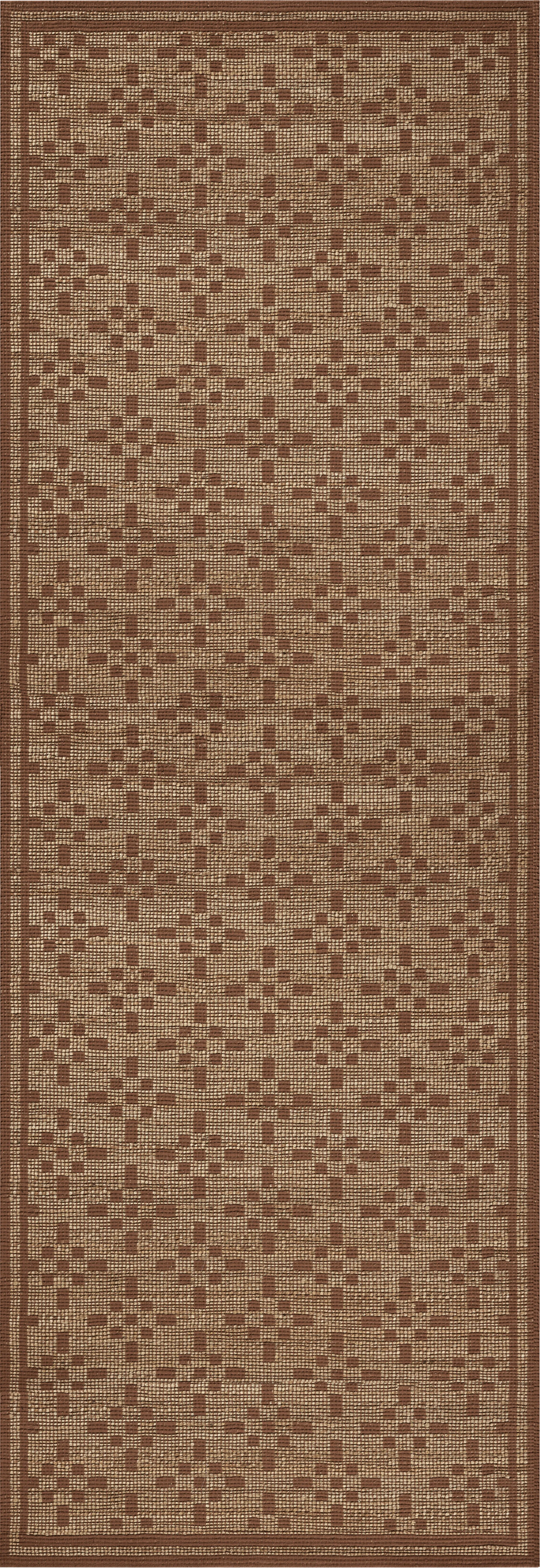 Myra Rust 2'6 x 7'6 Runner Rug - Image 1