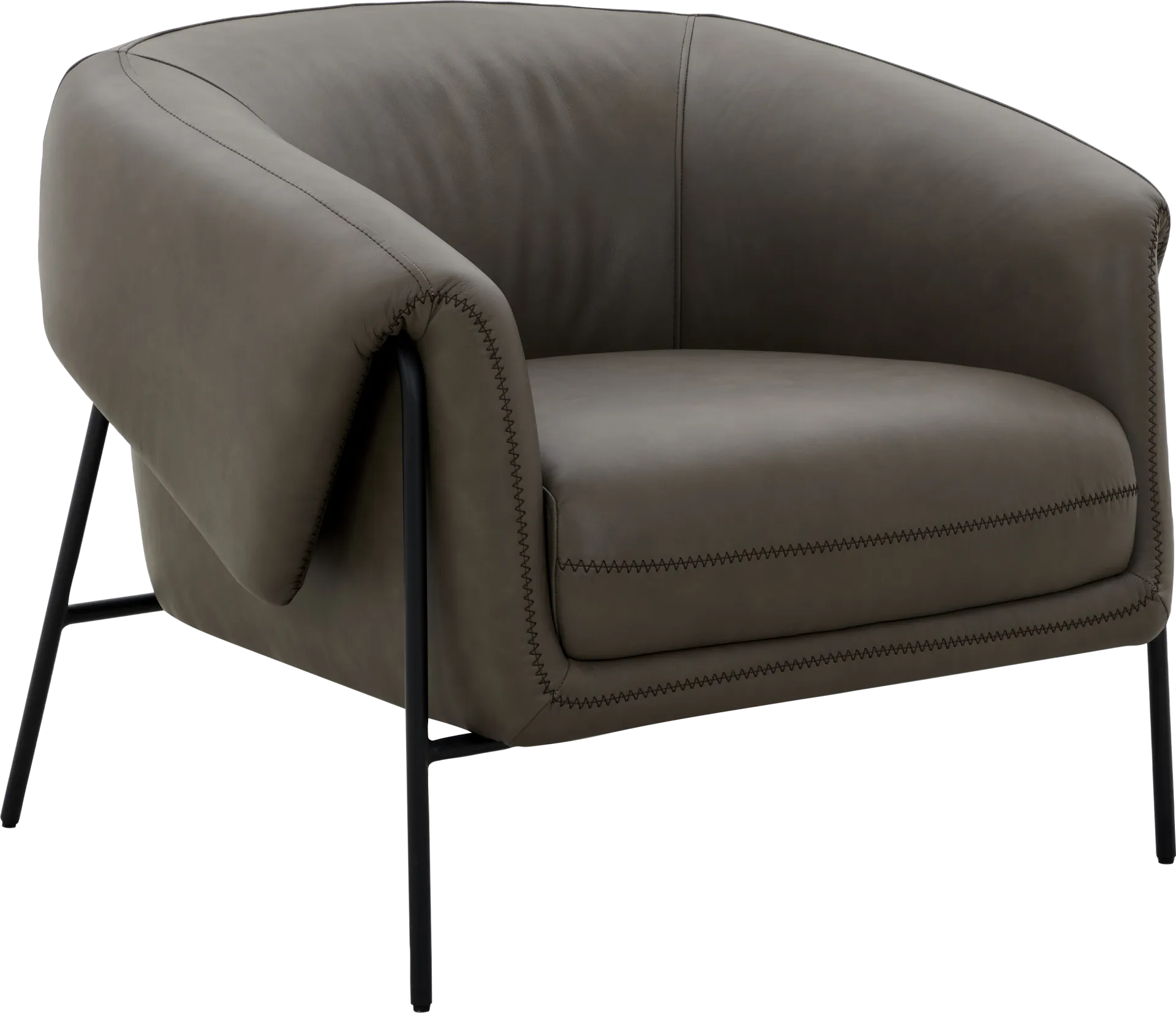 Calvary Brown Accent Chair - Image 1