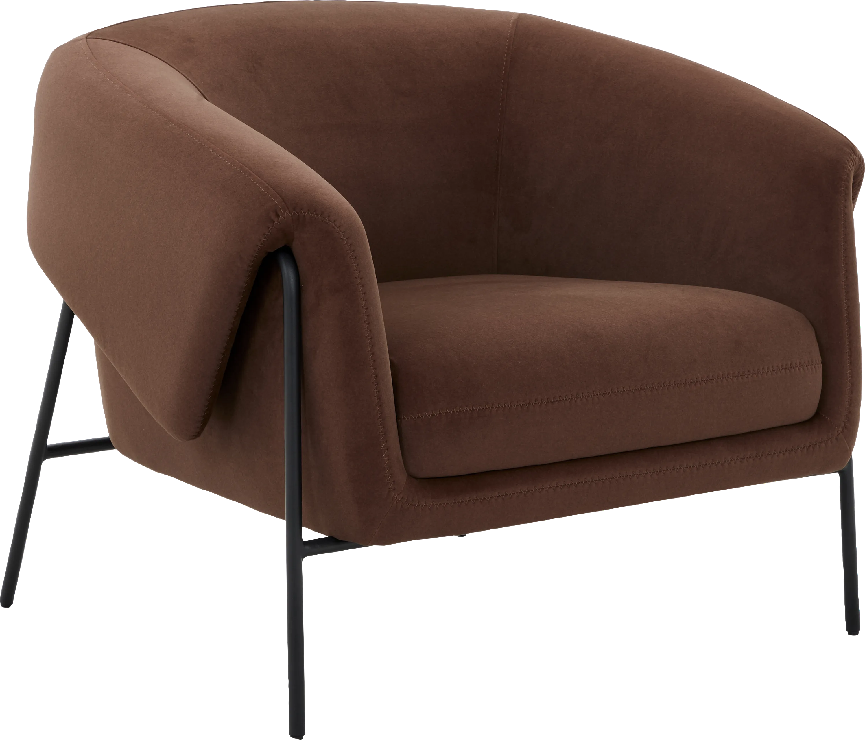 Calvary Red Accent Chair - Image 1