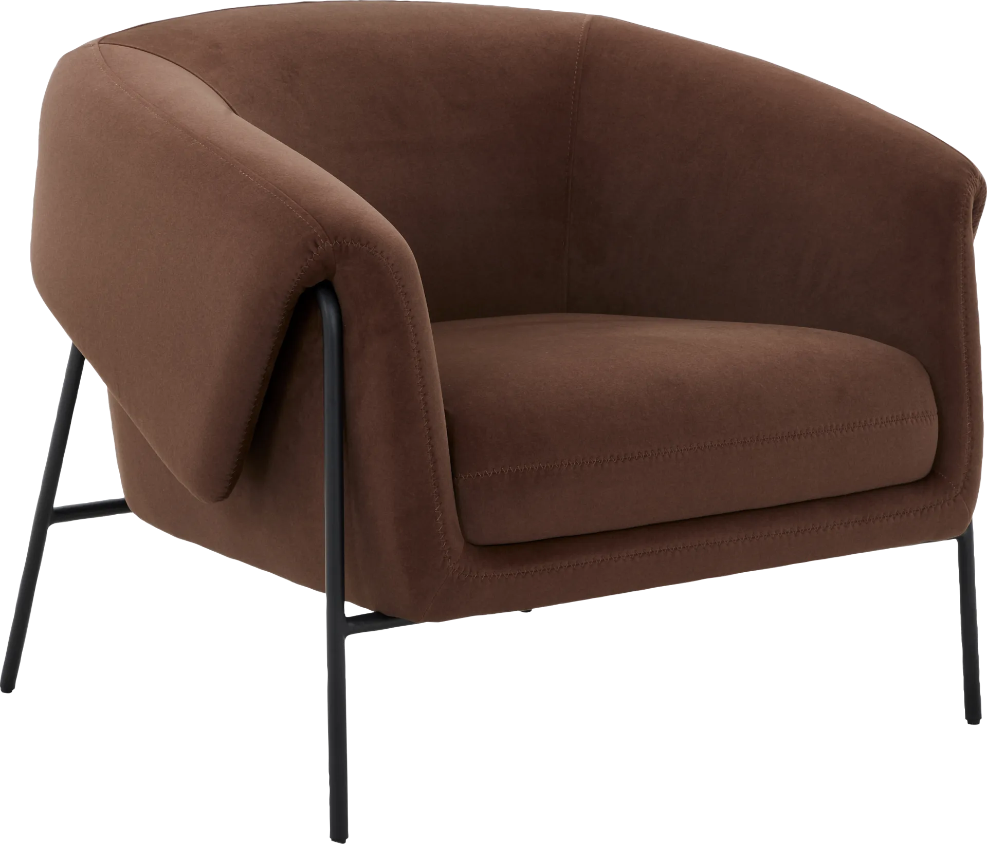 Calvary Red Accent Chair - Image 1
