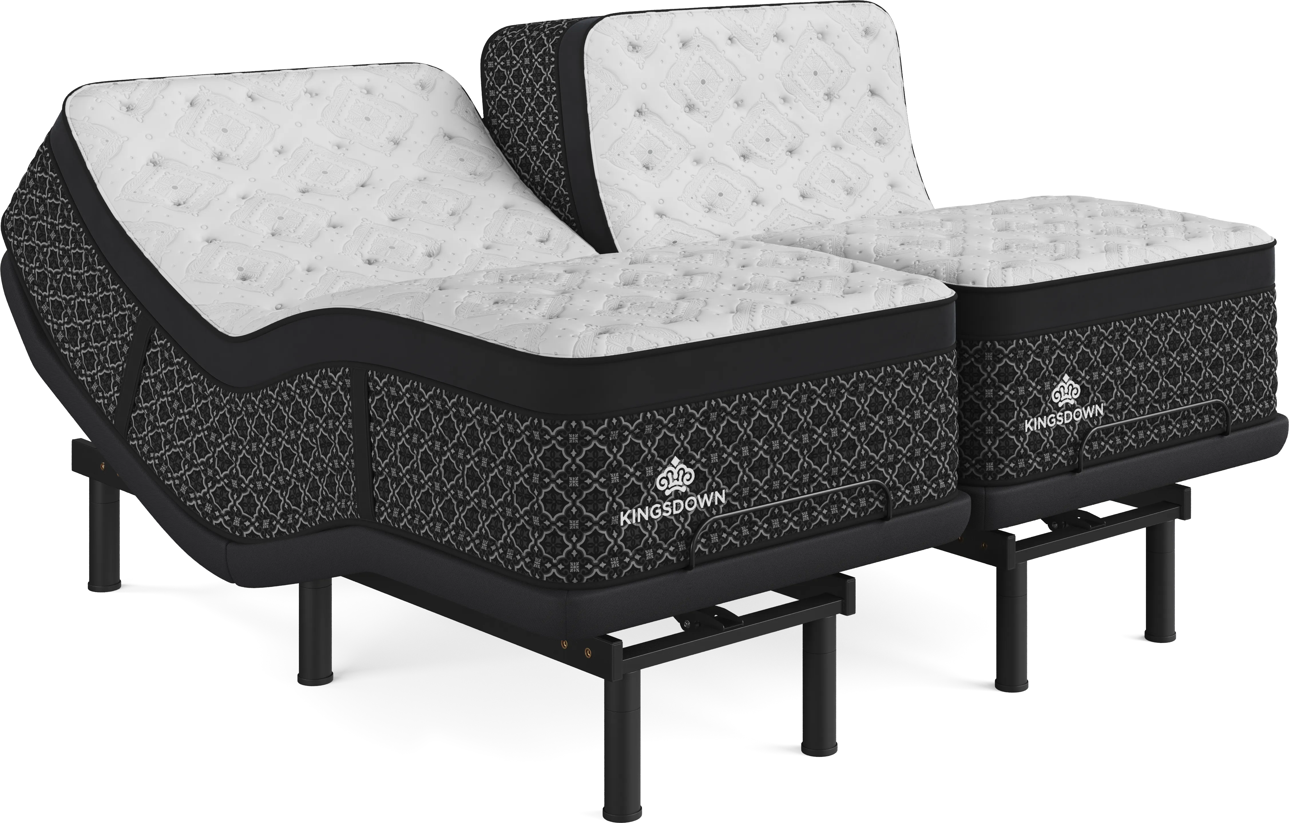 Kingsdown Smart Match 2.0 Split King Mattress with RTG-Sleep 5900 - Thumbnail - Image 1