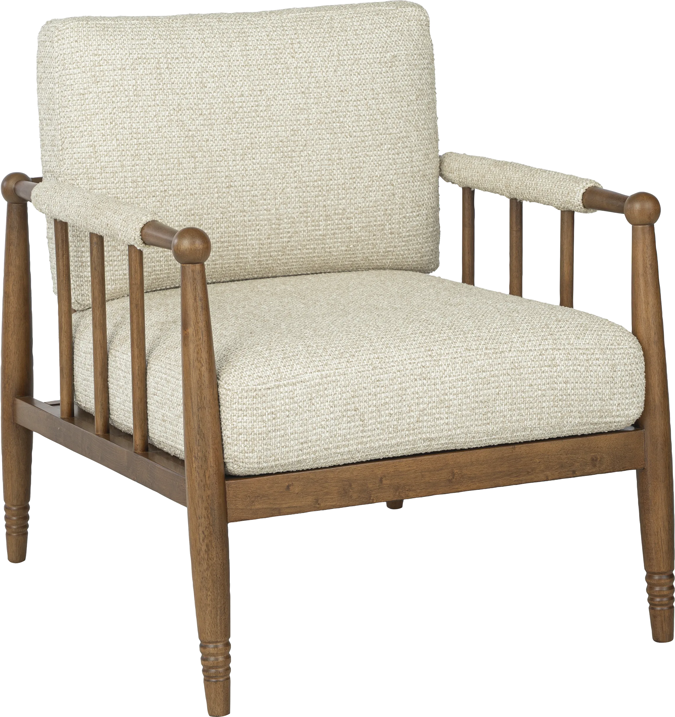 Frankfurt Sand Accent Chair - Thumbnail - Image 1