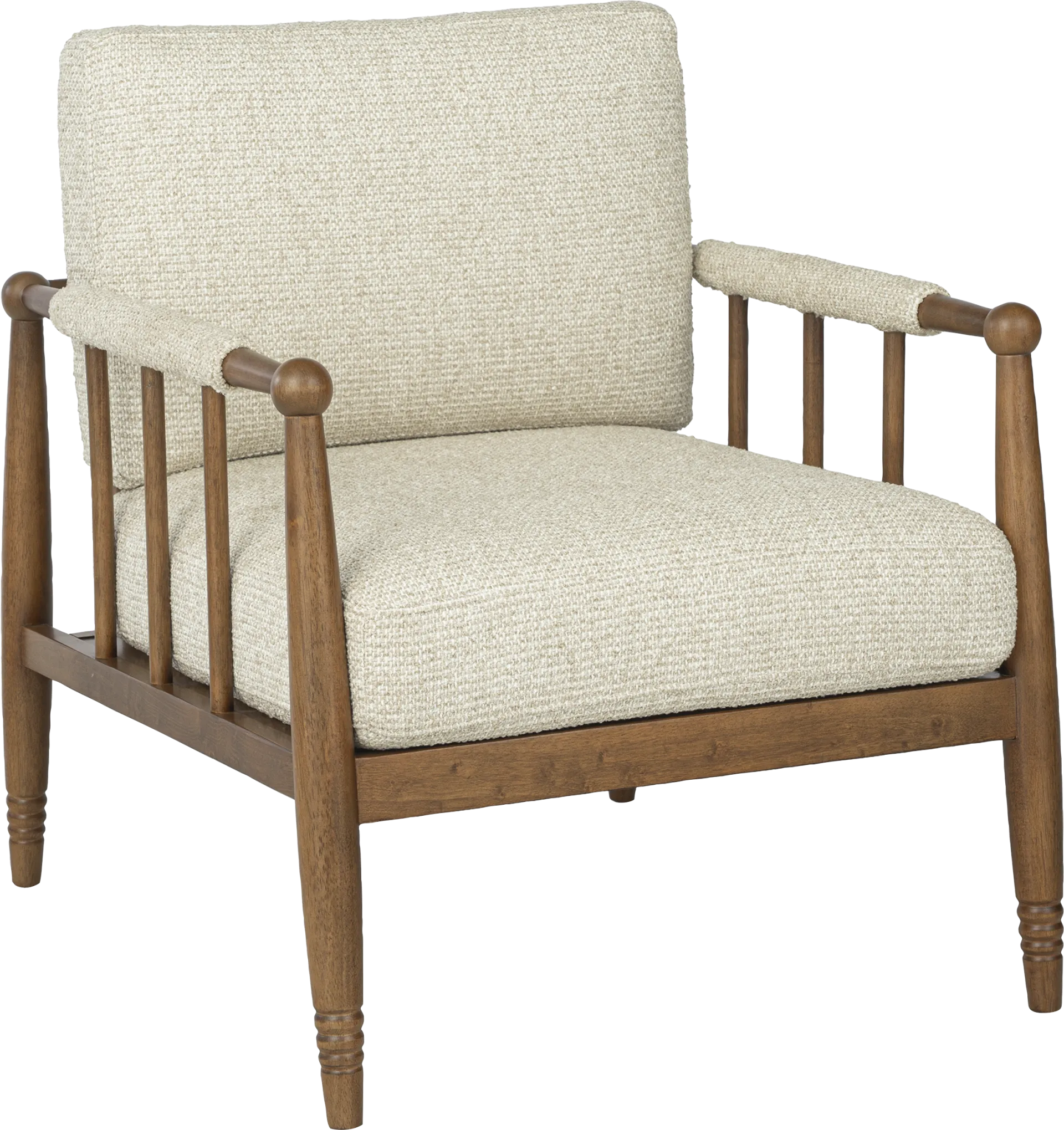 Frankfurt Sand Accent Chair - Image 1