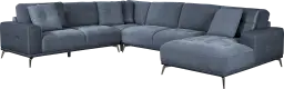 4 pc right arm chaise sectional