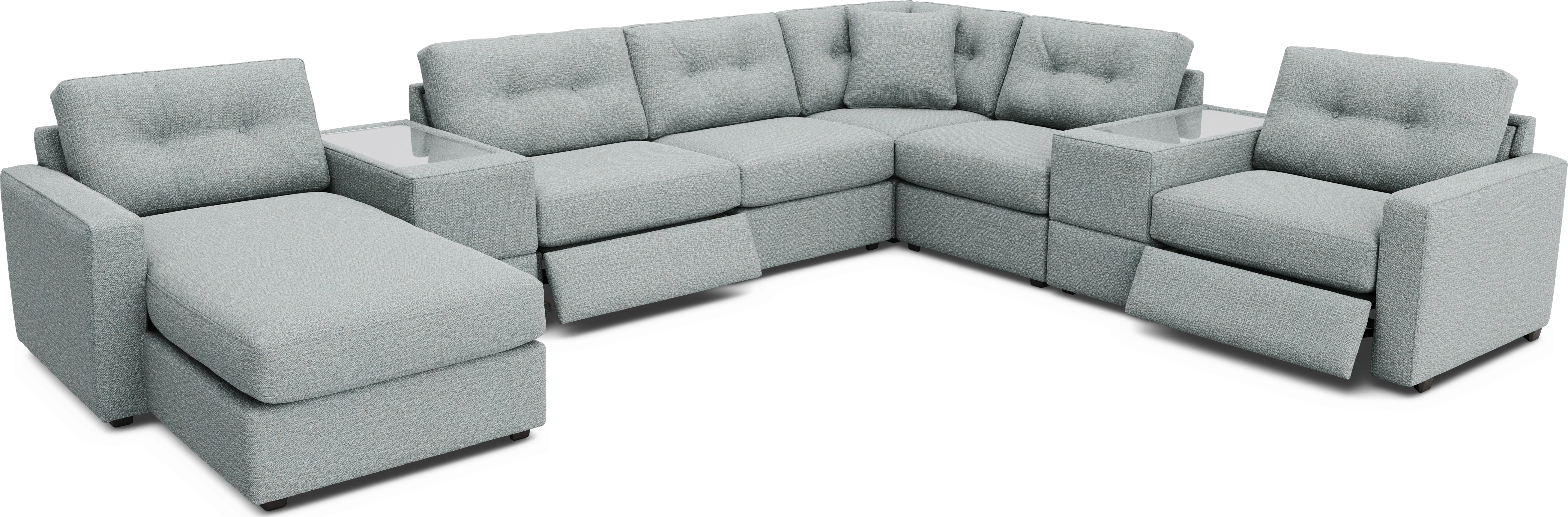 Spa 8 Pc Power Reclining ModularOne - Thumbnail - Image 1