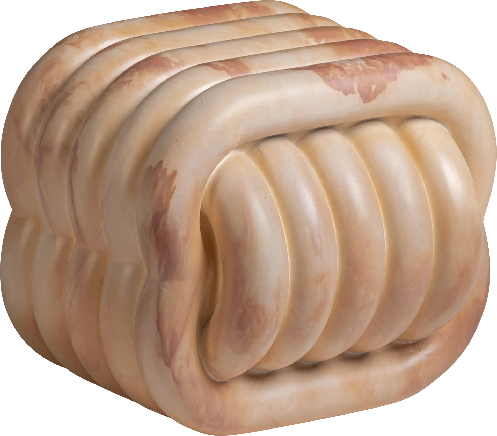 Hilo Pink Accent Stool