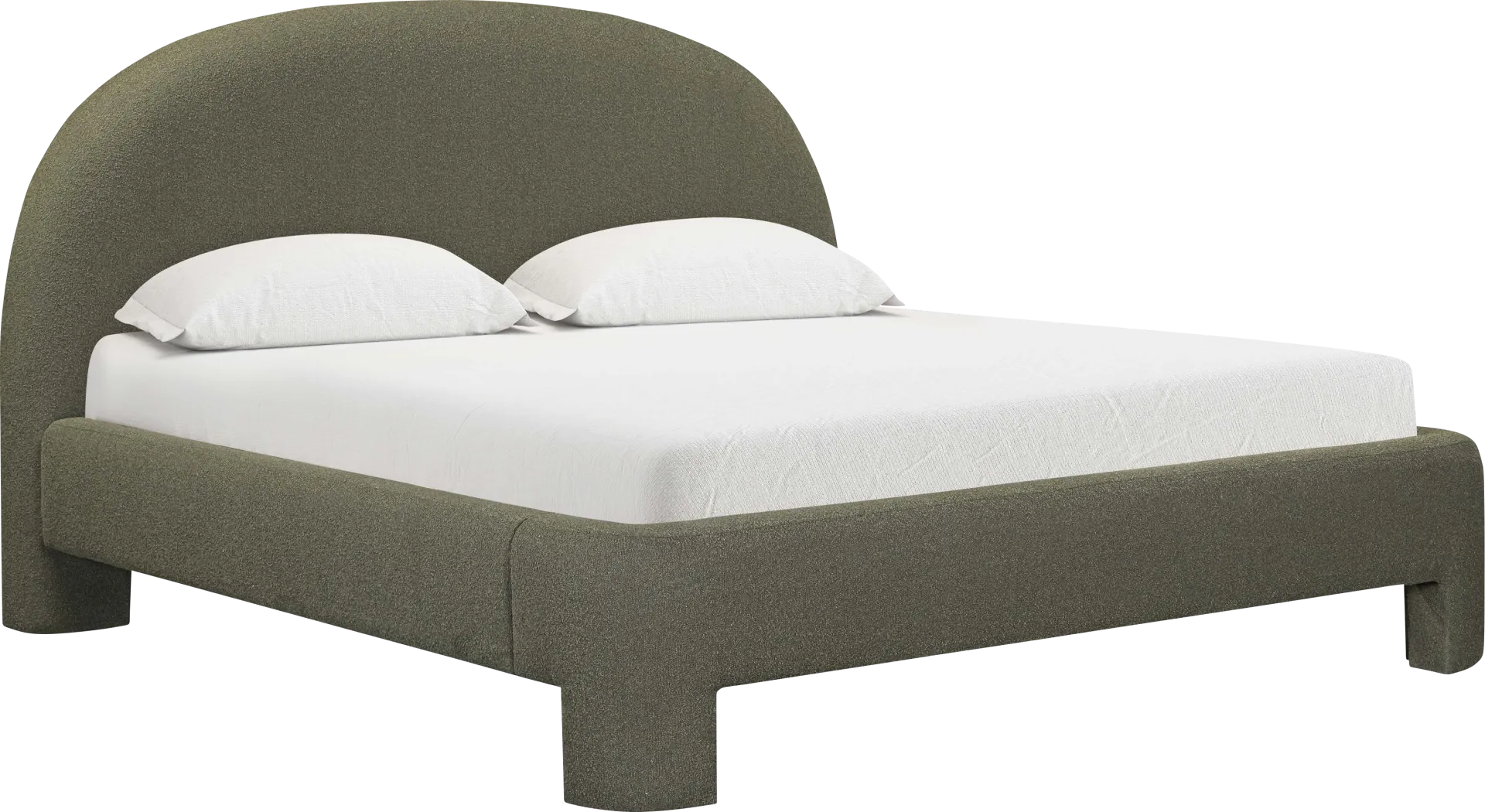 Debony Green King Bed - Image 1