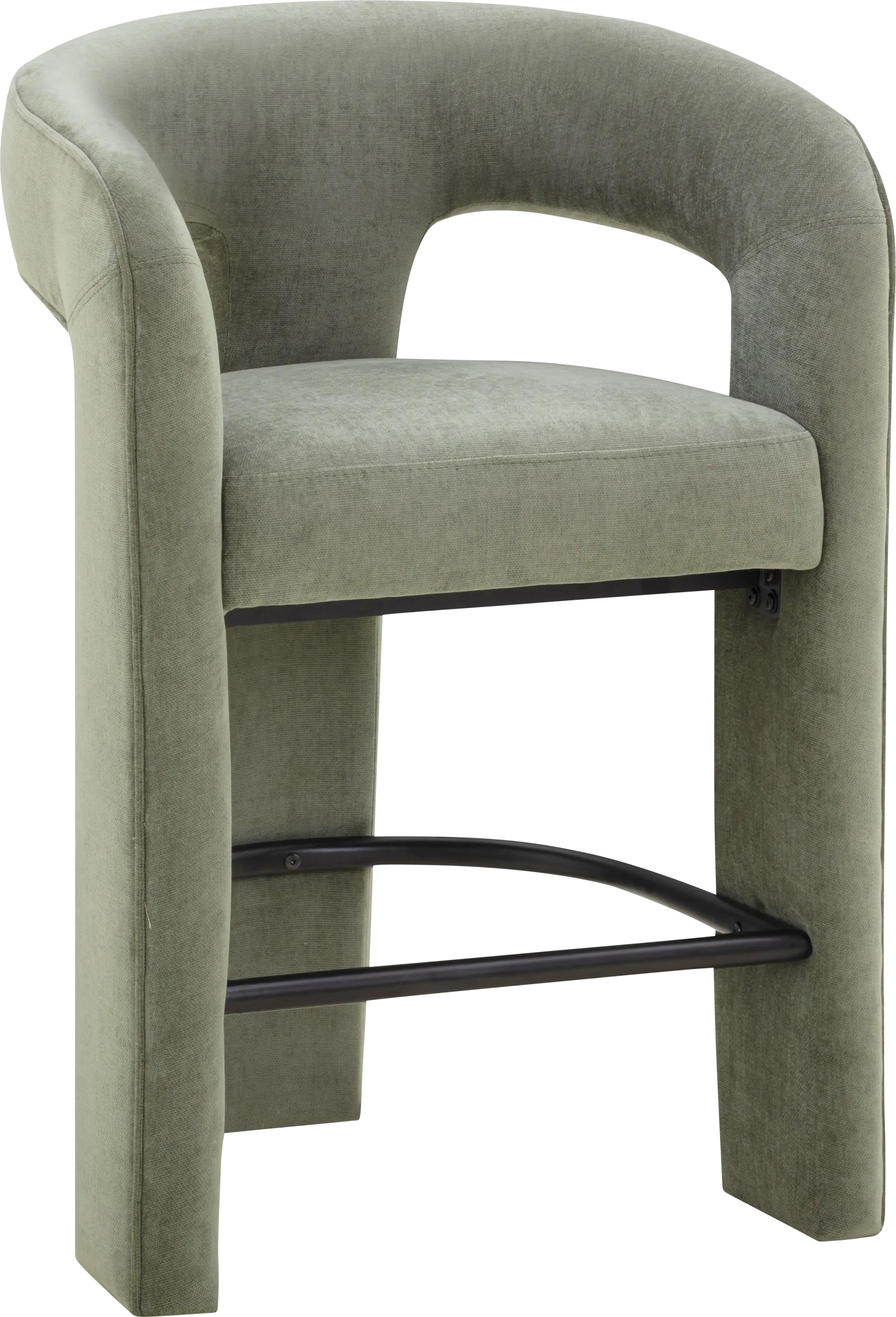 Wannaao Green Counter Height Stool - Image 1