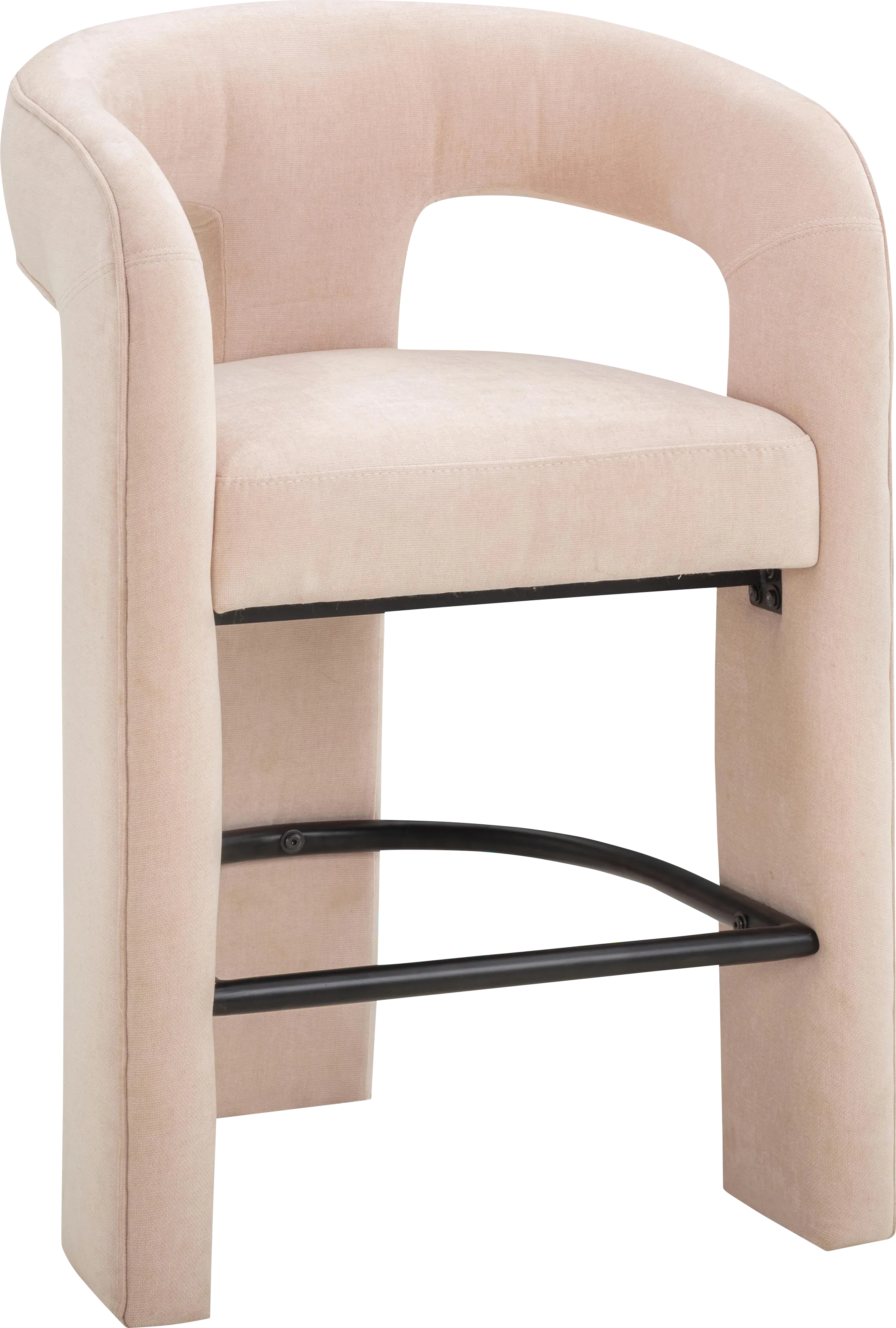 Wanaao Blush Counter Height Stool - Thumbnail - Image 1