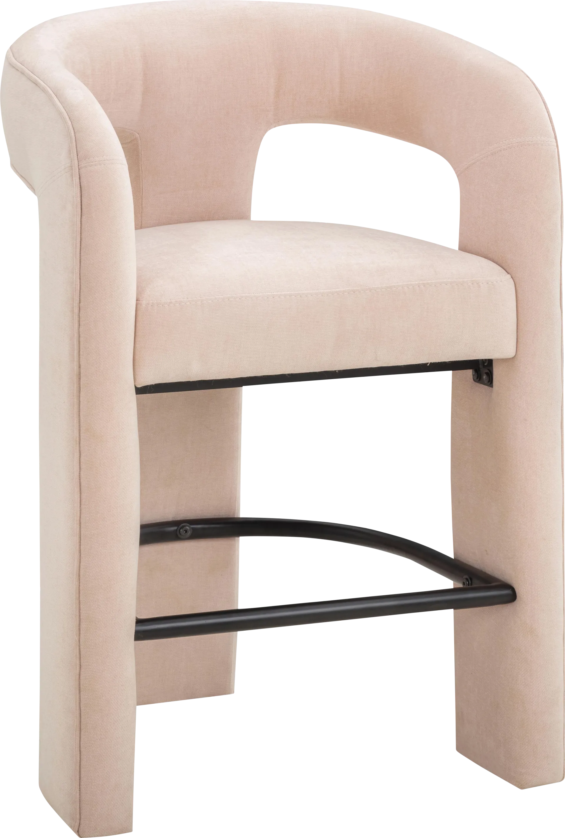 Wanaao Blush Counter Height Stool - Image 1