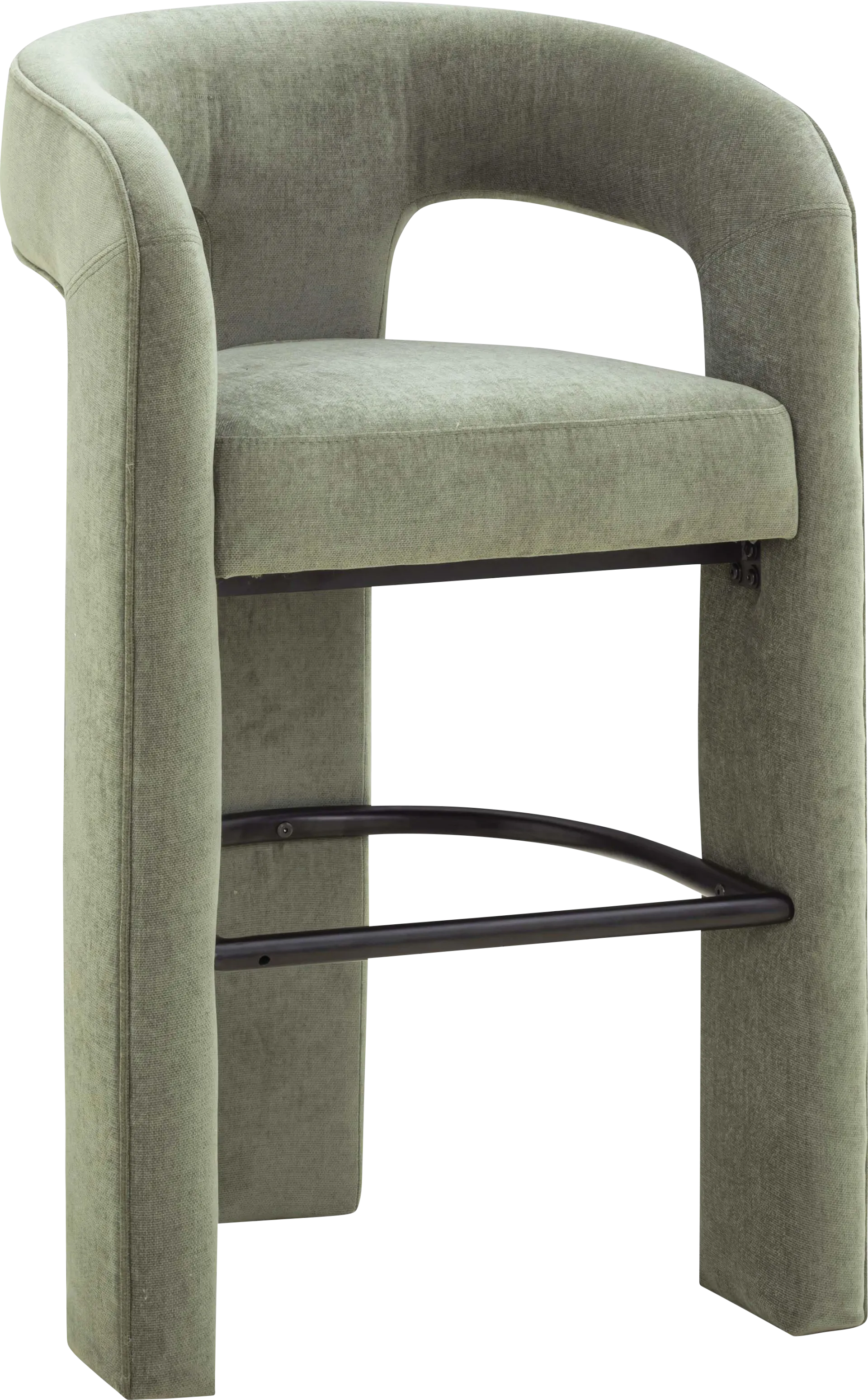 Wannaao Green Bar Stool - Image 1