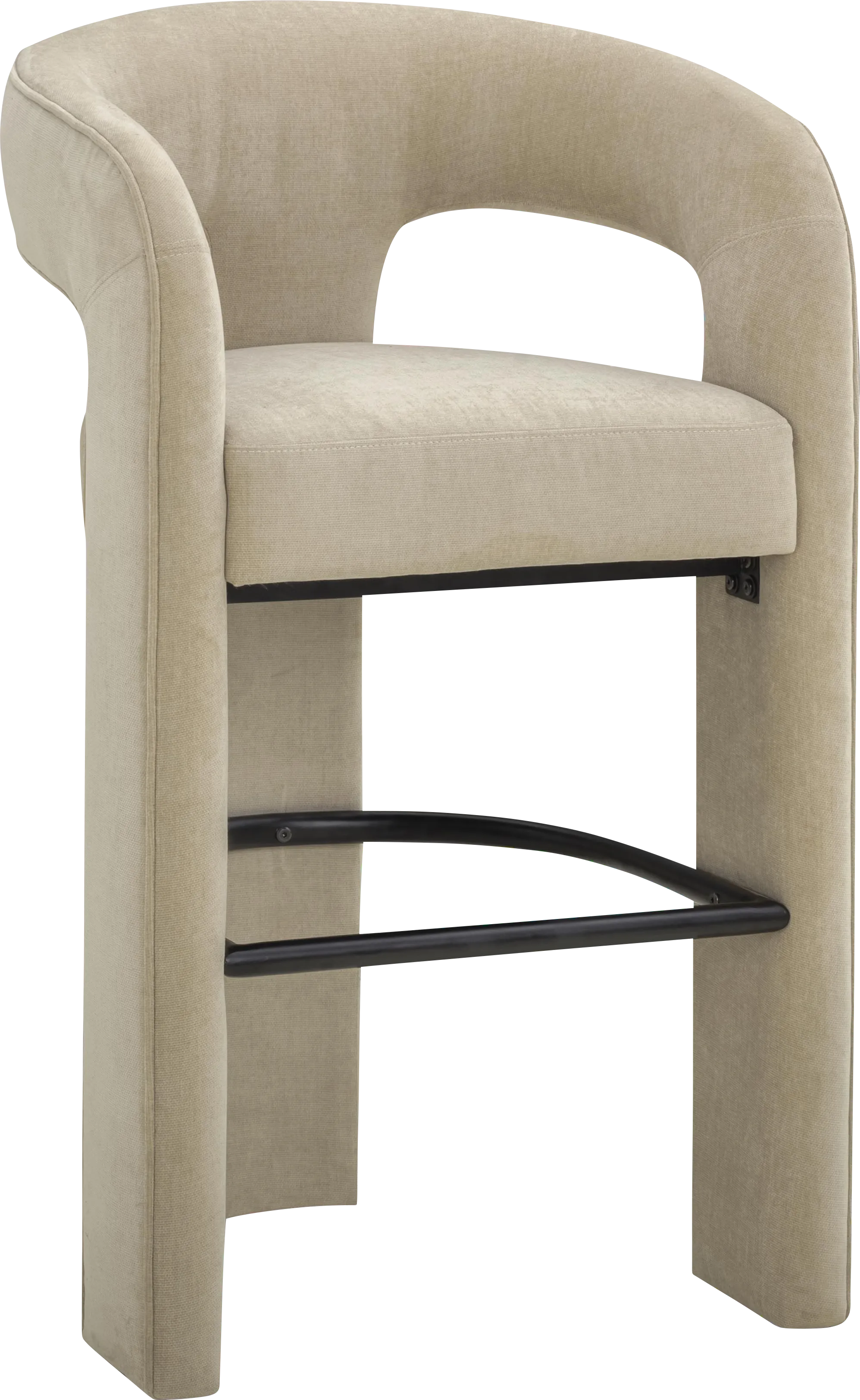 Wanaao Beige Barstool - Thumbnail - Image 1