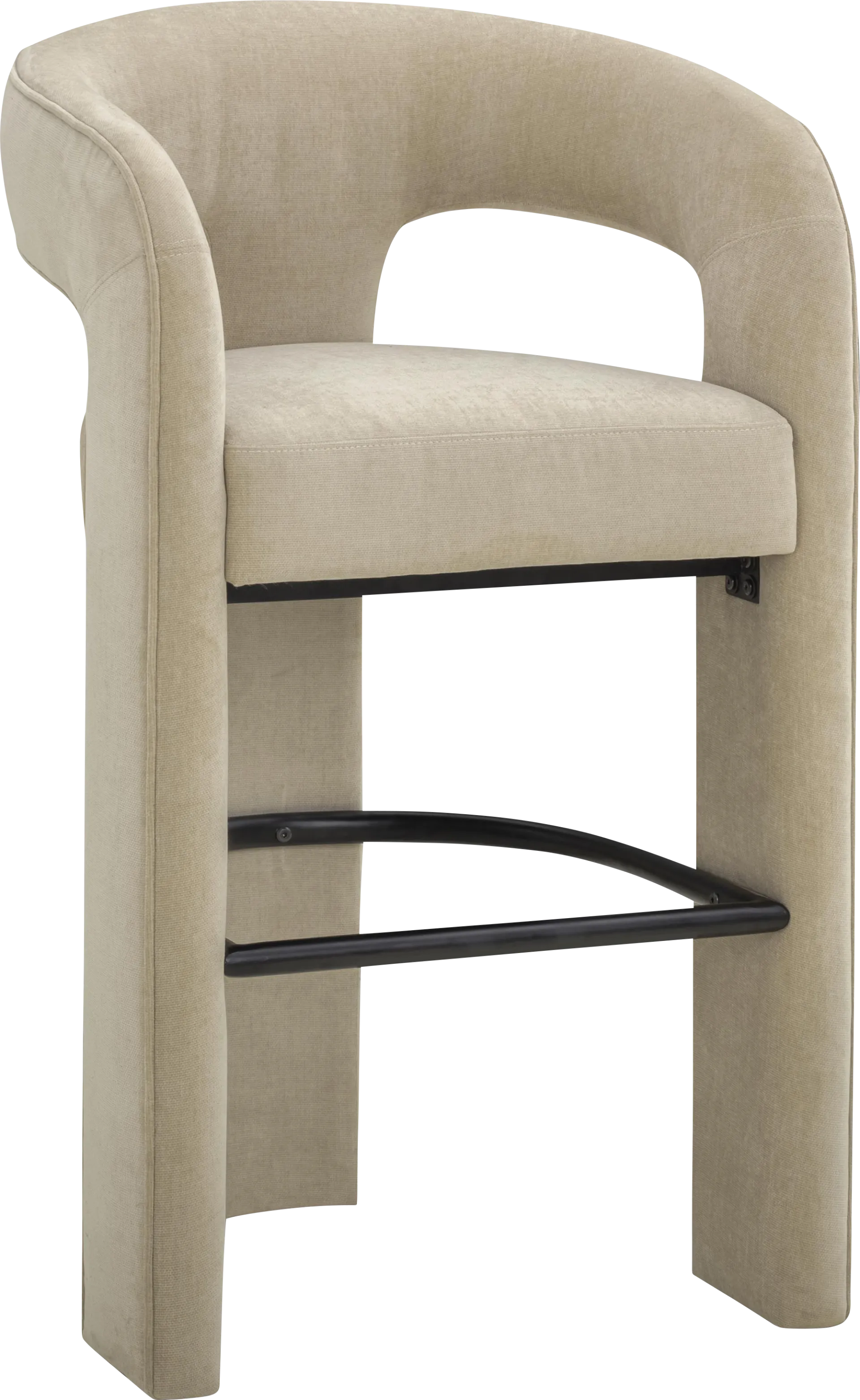 Wanaao Beige Barstool - Image 1