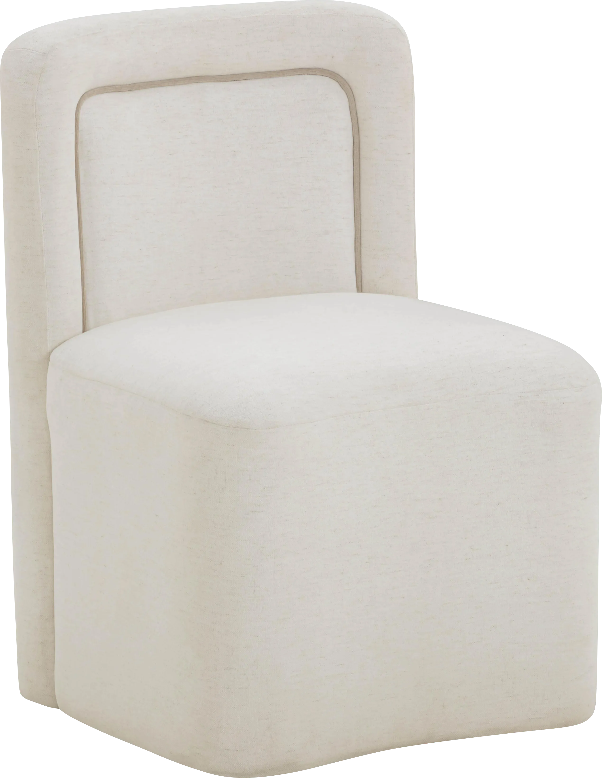 Nanea Cream Desk Chair - Thumbnail - Image 1
