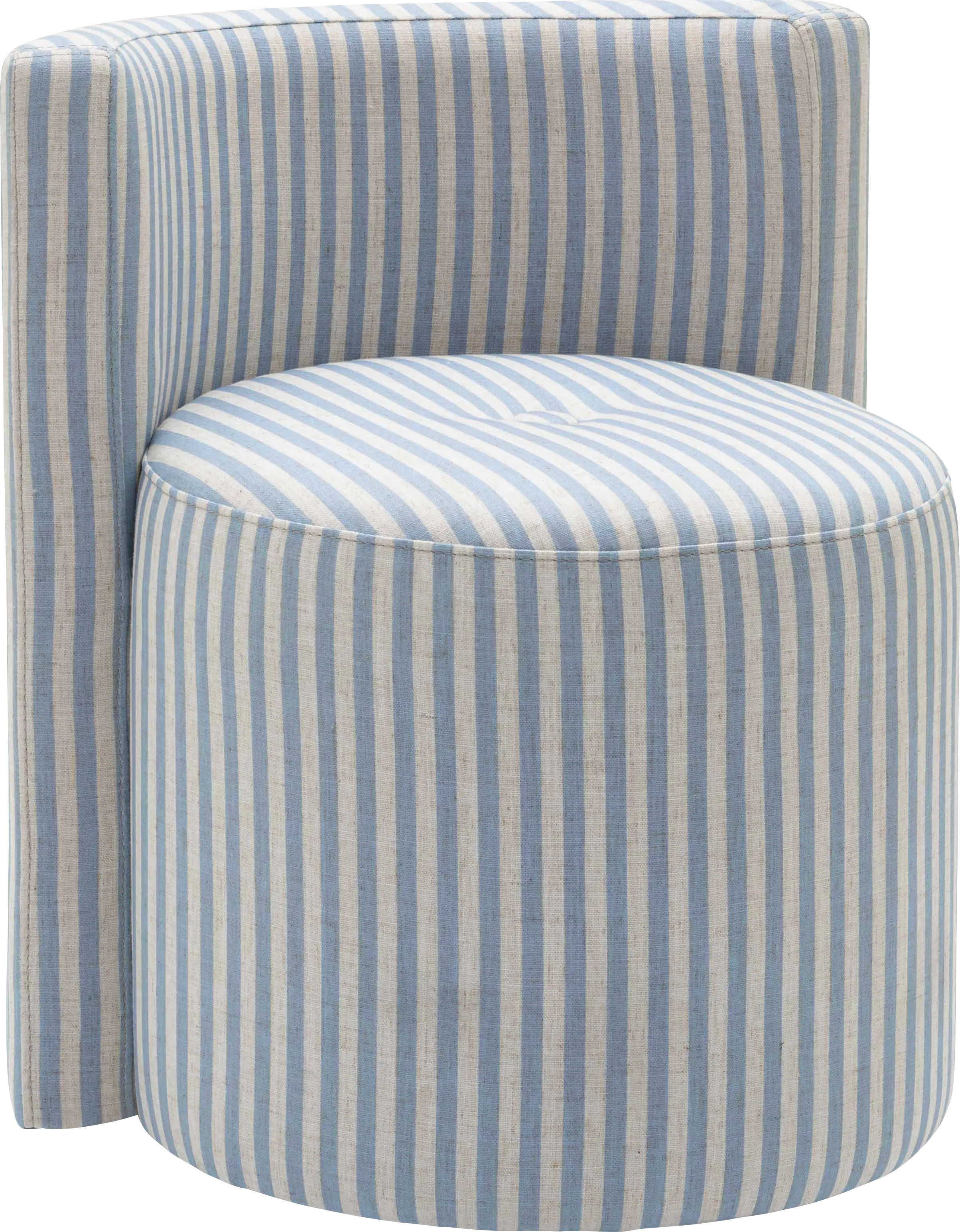 Ailana Blue Desk Chair - Thumbnail - Image 1