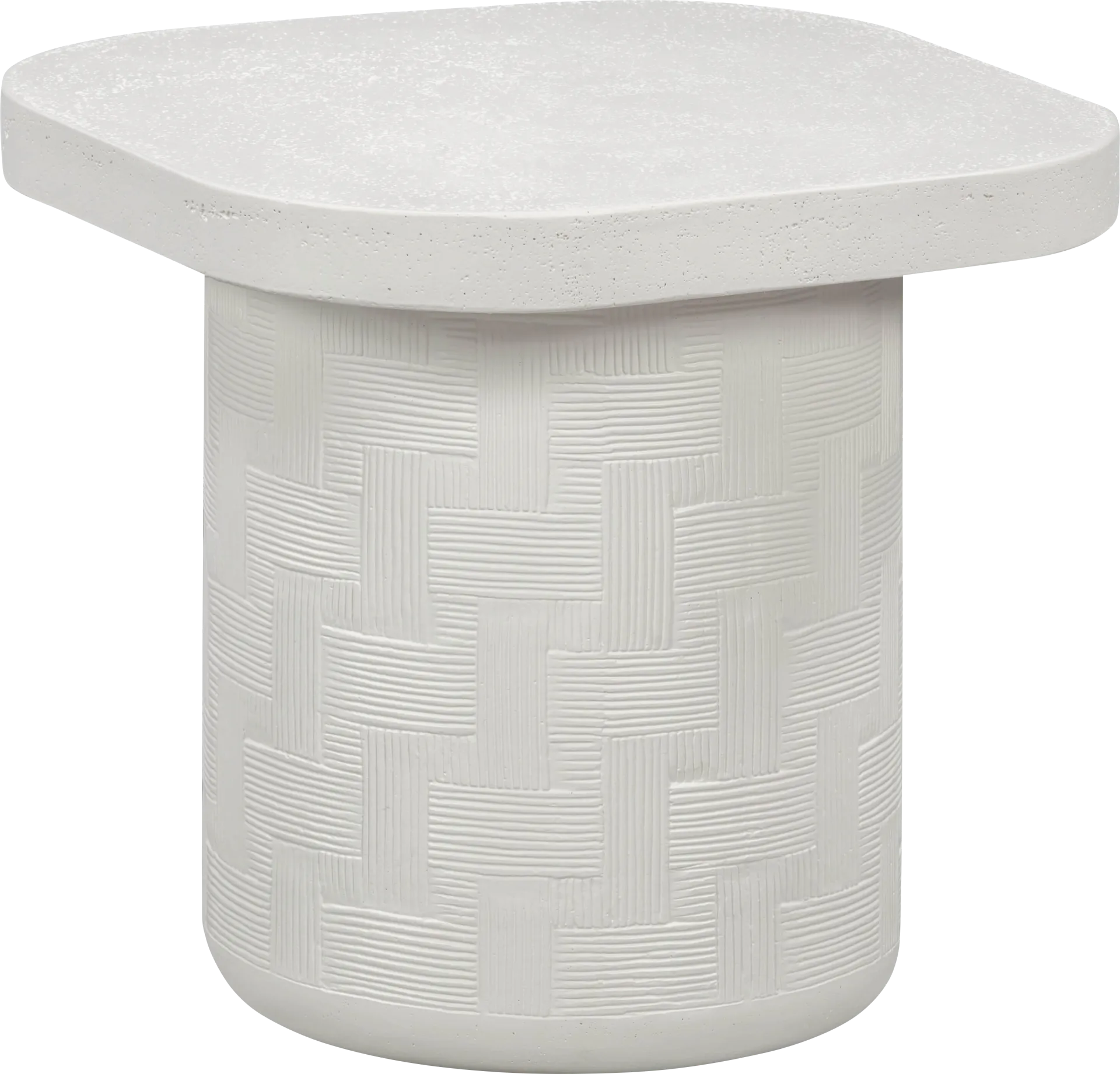 Carrina Off-White End Table - Image 1