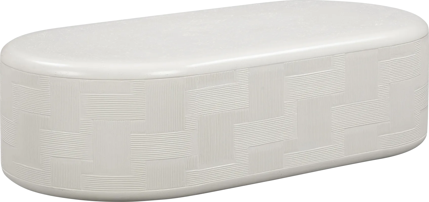 Carrina Off-White Cocktail Table