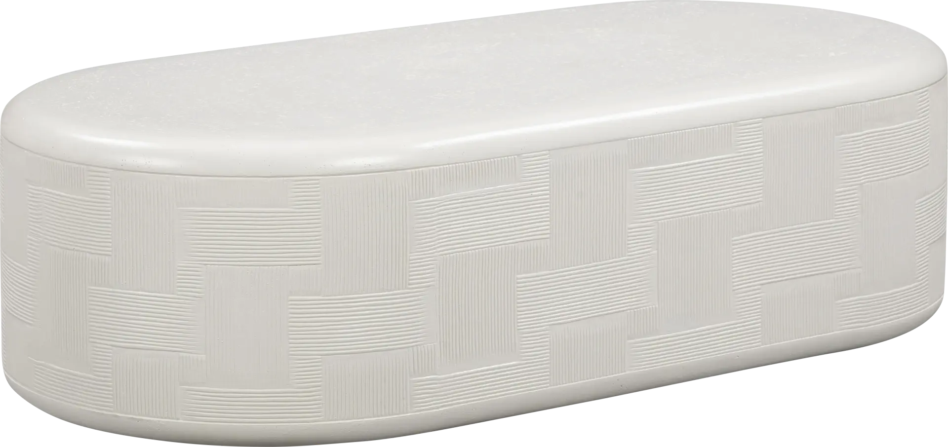 Carrina Off-White Cocktail Table