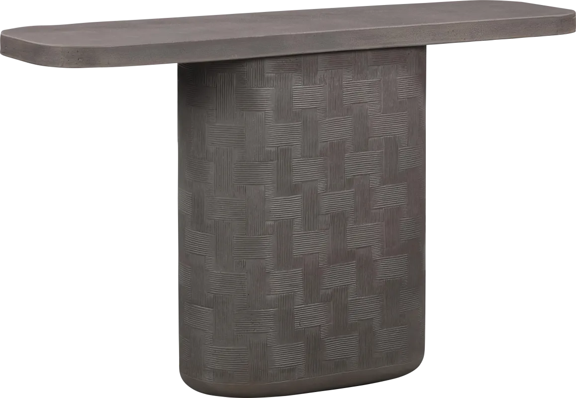 Carrina Brown Console Table