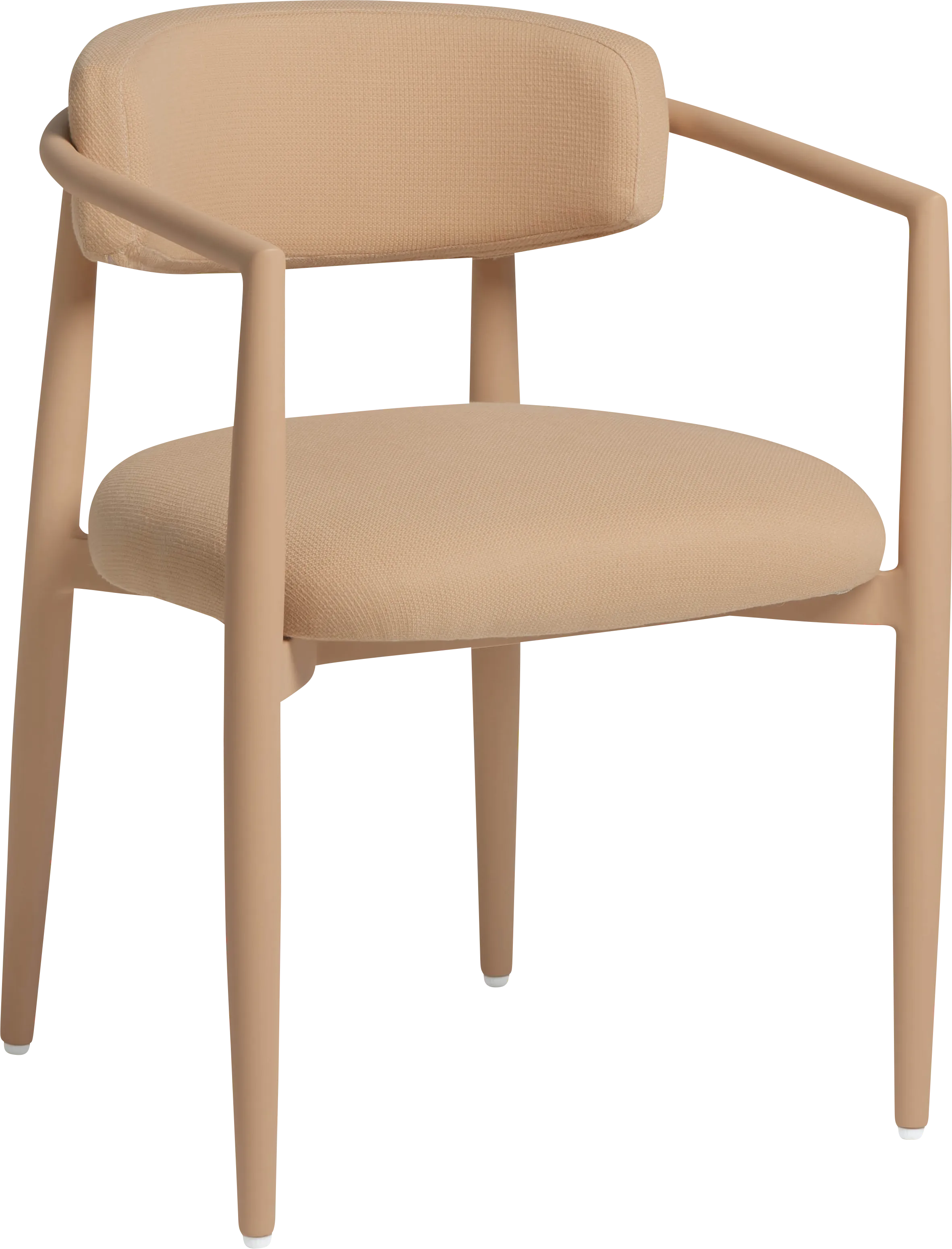 Kahai Peach Outdoor Side Chair - Thumbnail - Image 1