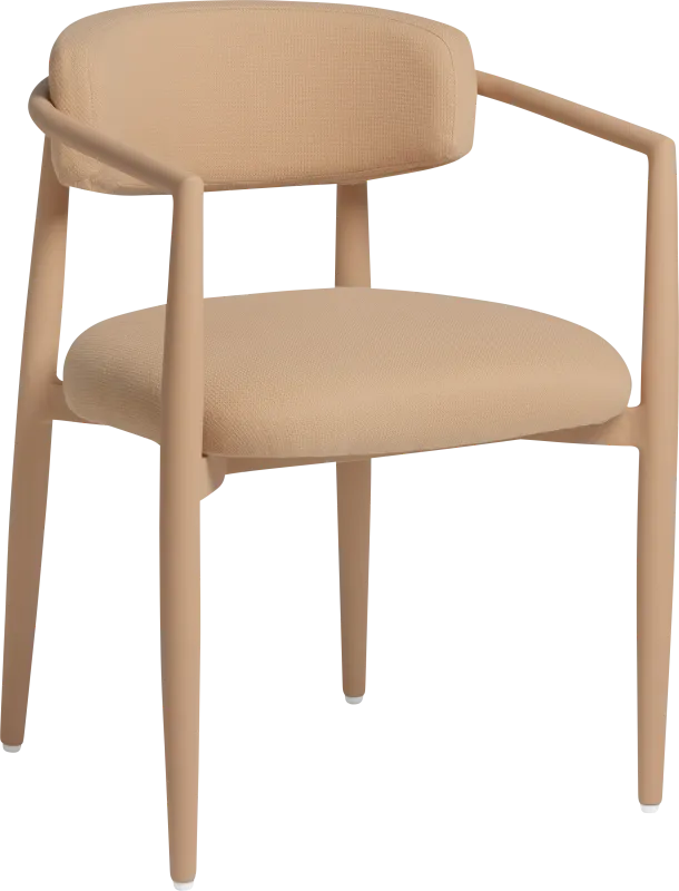 Kahai Peach Outdoor Side Chair
