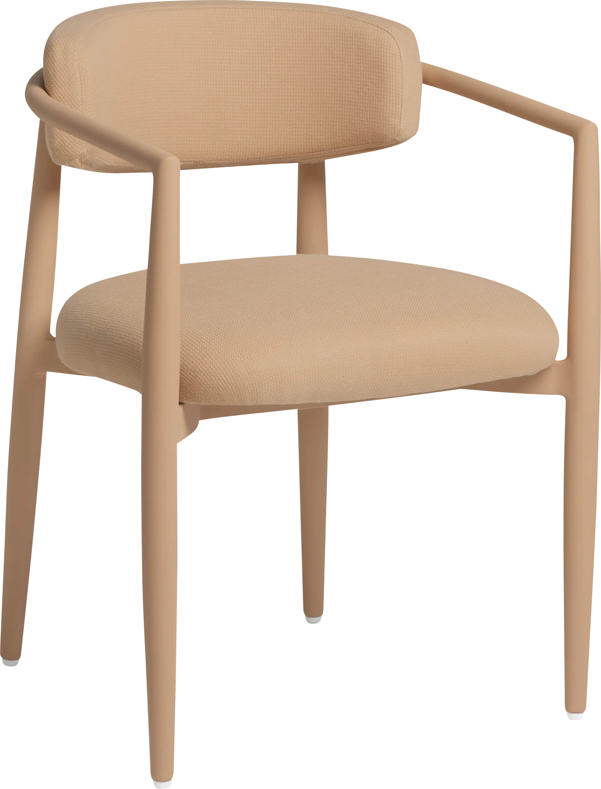 Kahai Peach Outdoor Side Chair - Image 1