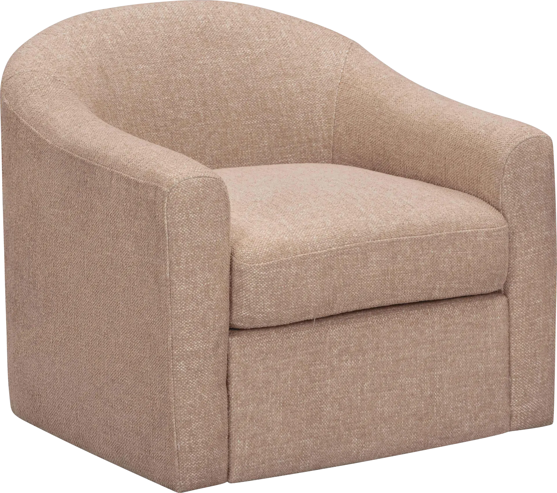 Shealynn Blush Swivel Accent Chair
