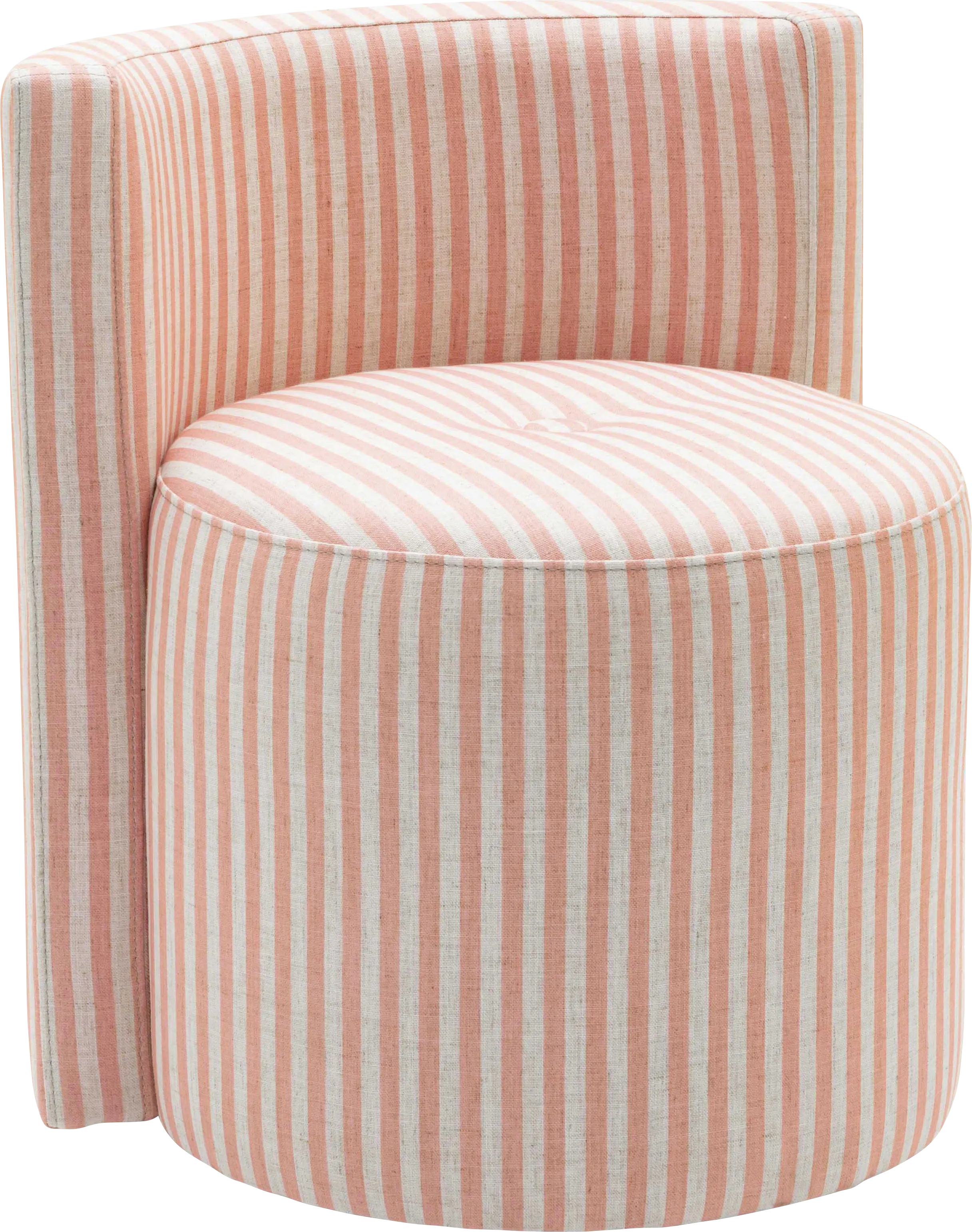 Ailana Pink Desk Chair - Thumbnail - Image 1