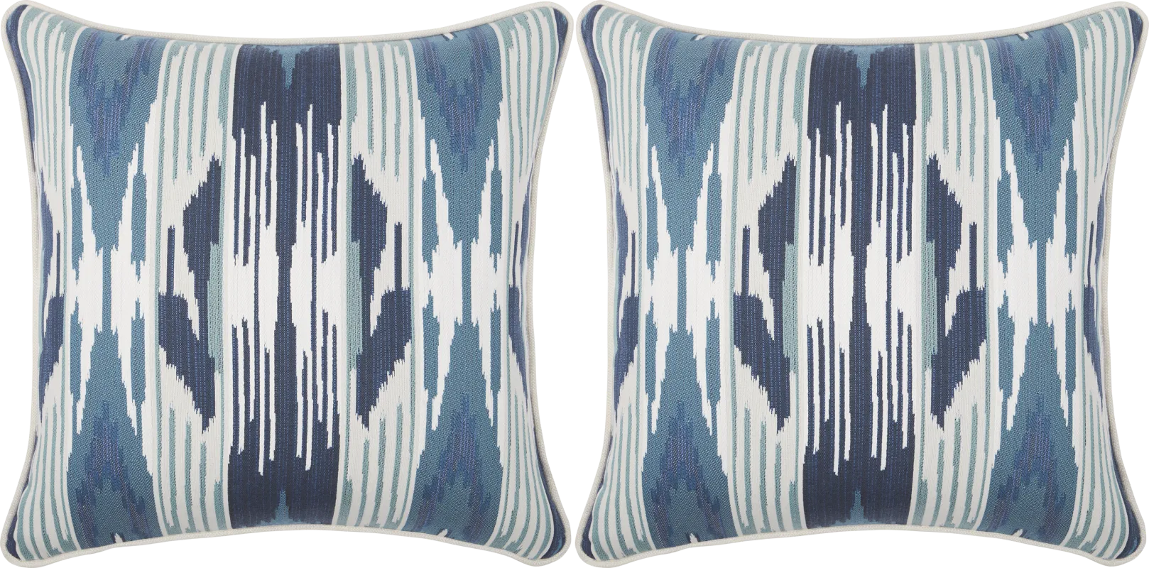 Lavura Indigo Indoor/Outdoor Accent Pillow, Set of Two