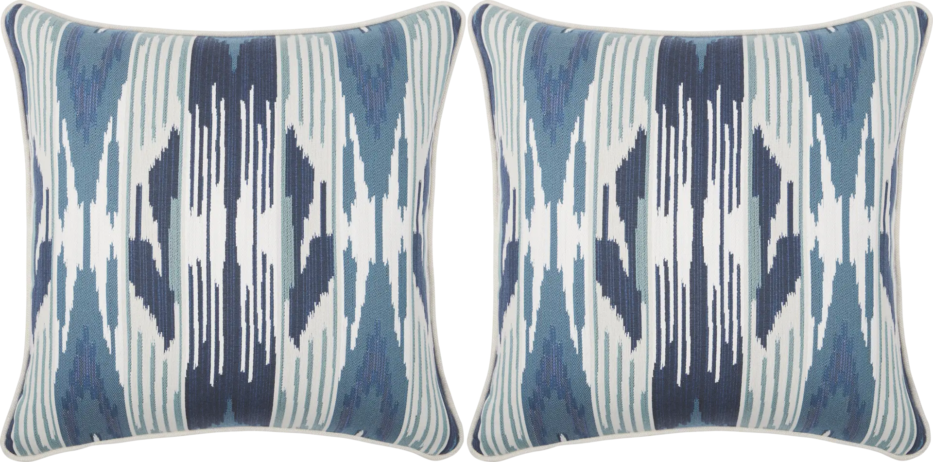 Lavura Indigo Indoor/Outdoor Accent Pillow, Set of Two