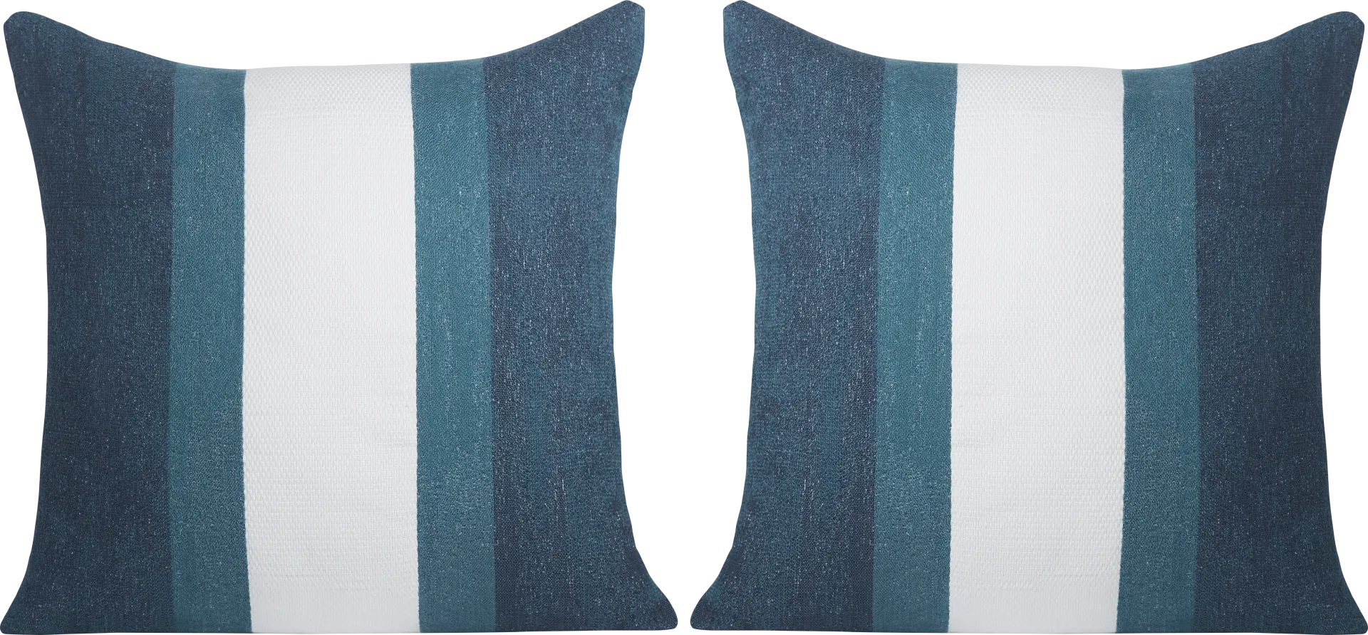Madura Teal Indoor/Outdoor Accent Pillow, Set of Two - Image 1
