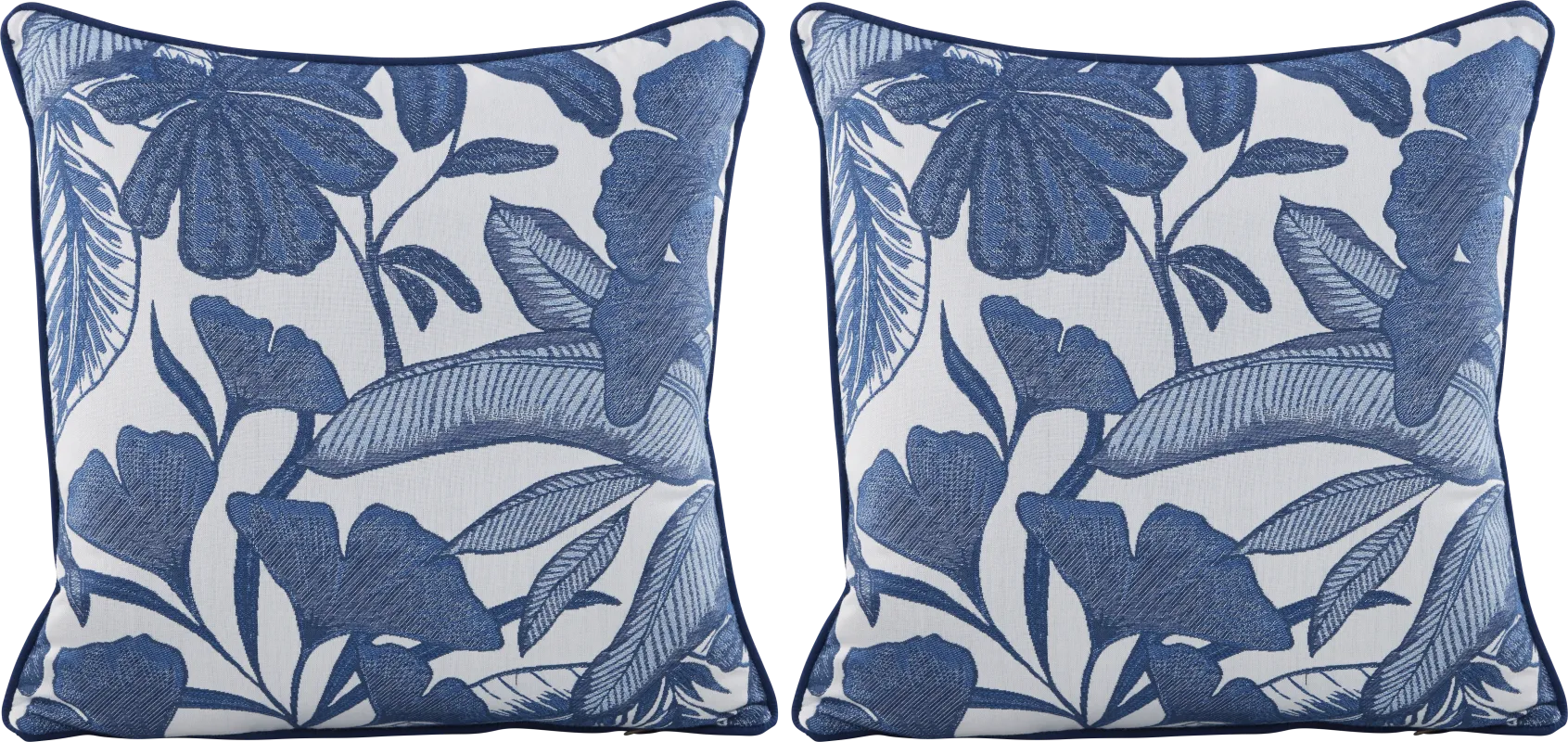 Lavish Palm Marine Indoor/Outdoor Accent Pillow, Set of Two
