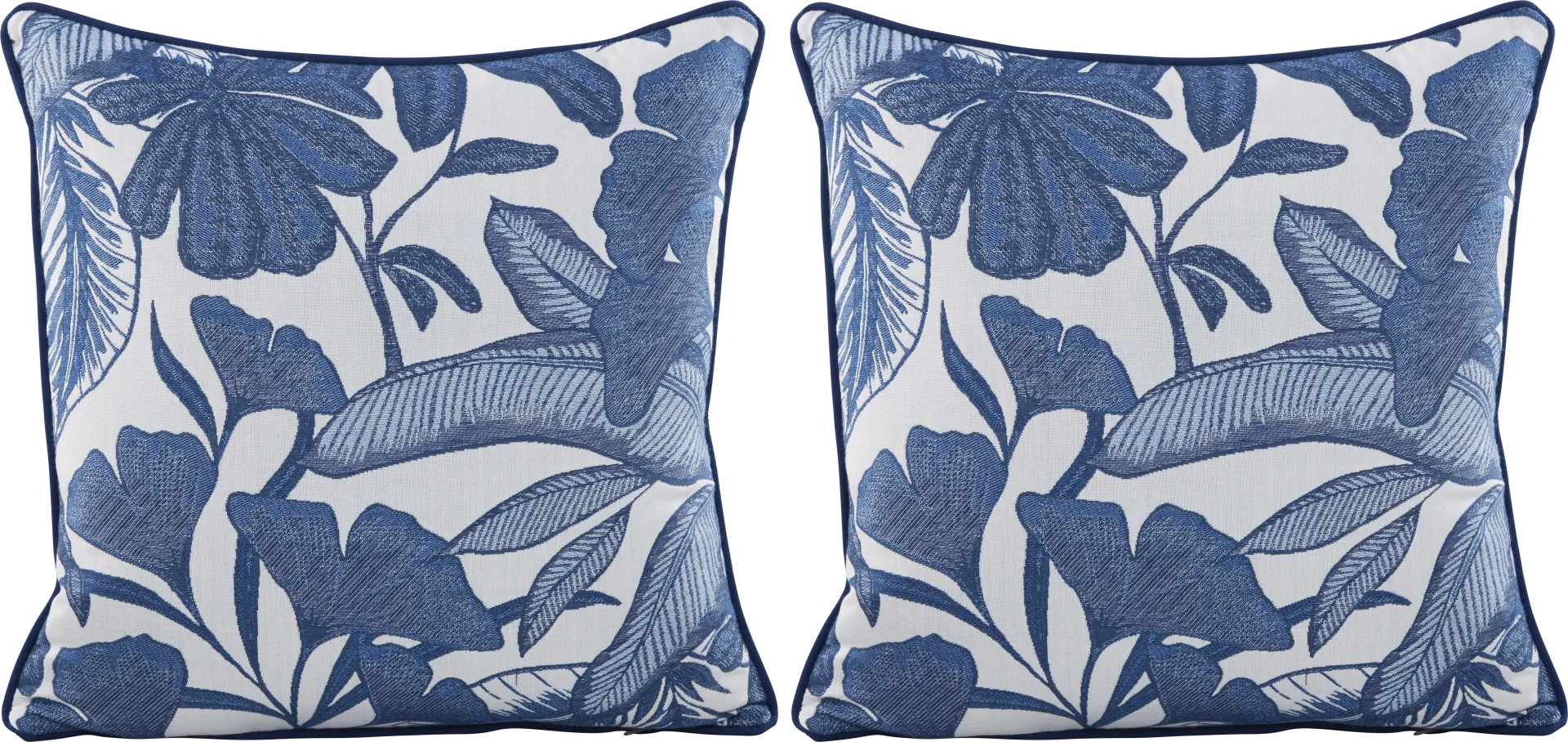 Lavish Palm Marine Indoor/Outdoor Accent Pillow, Set of Two - Image 1