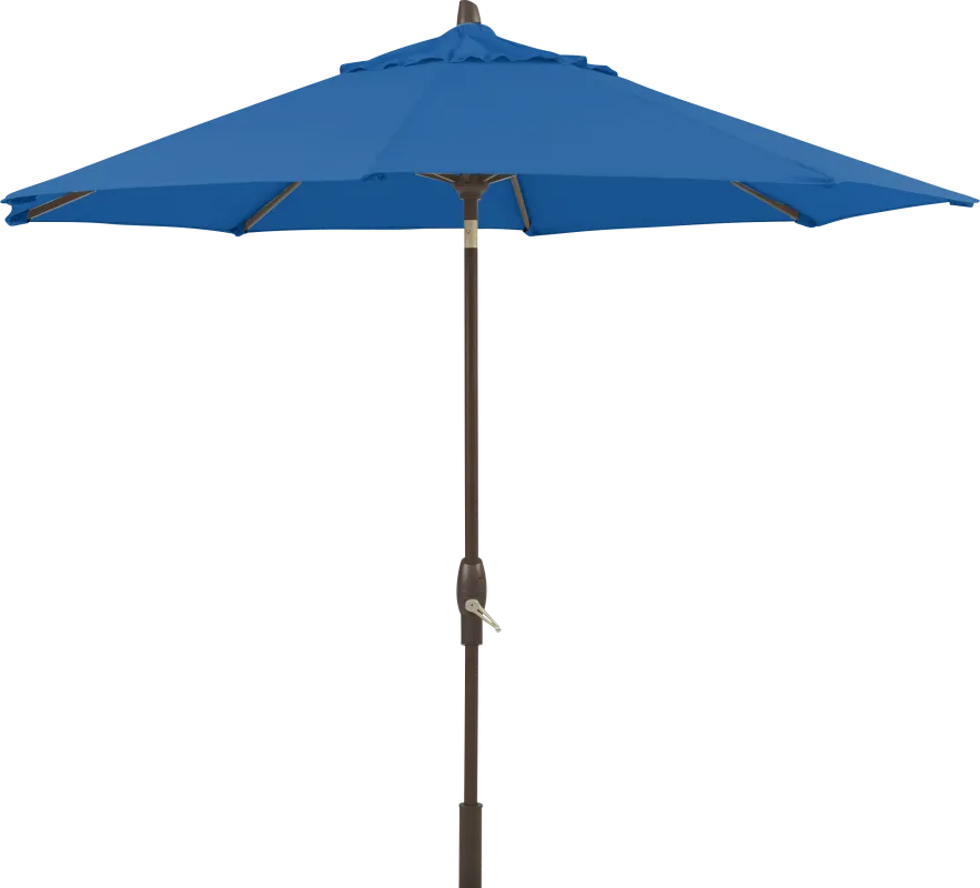 Seaport 9' Octagon Pacific Blue Outdoor Umbrella