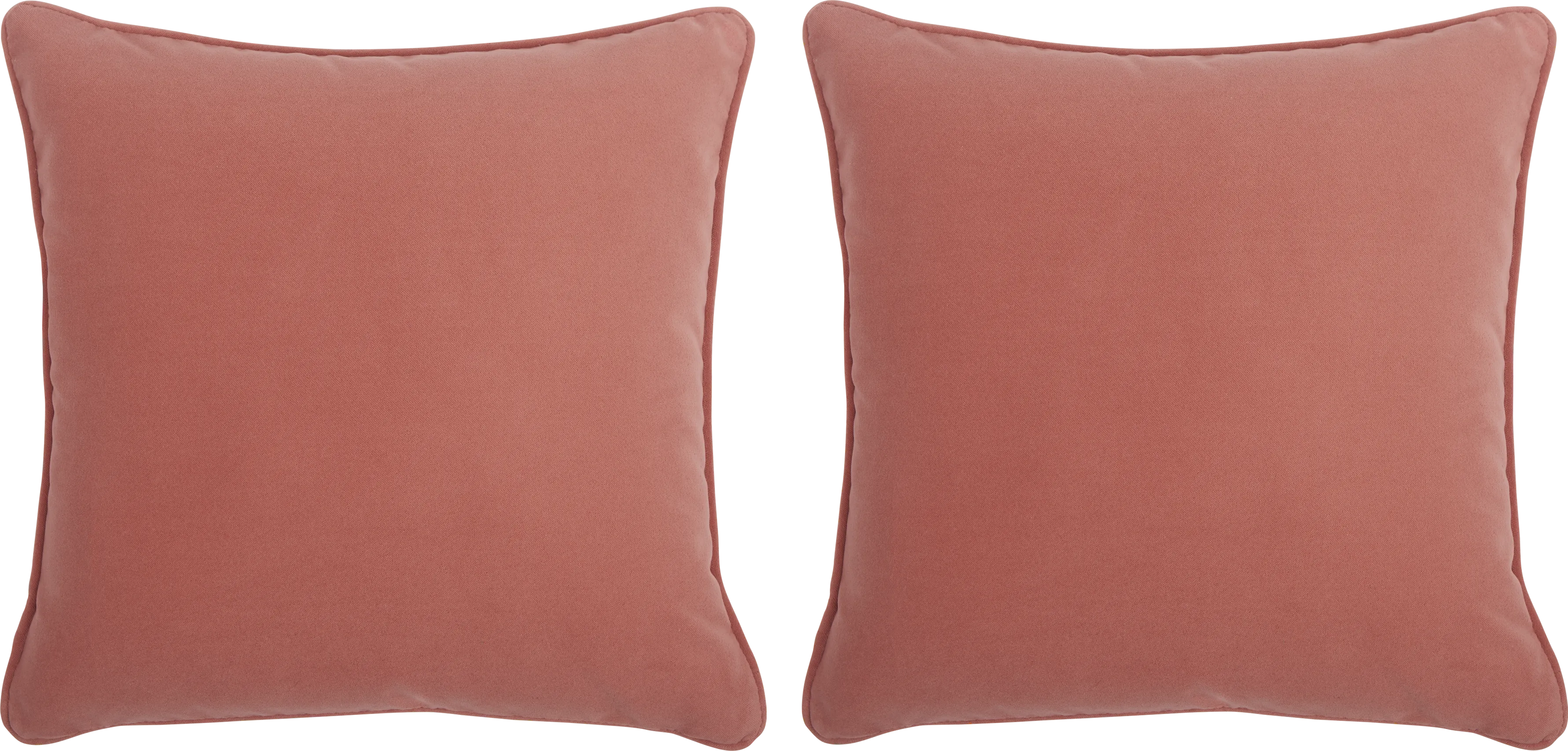 Sun Sorreo Coral Indoor/Outdoor Accent Pillow, Set of Two - Thumbnail - Image 1