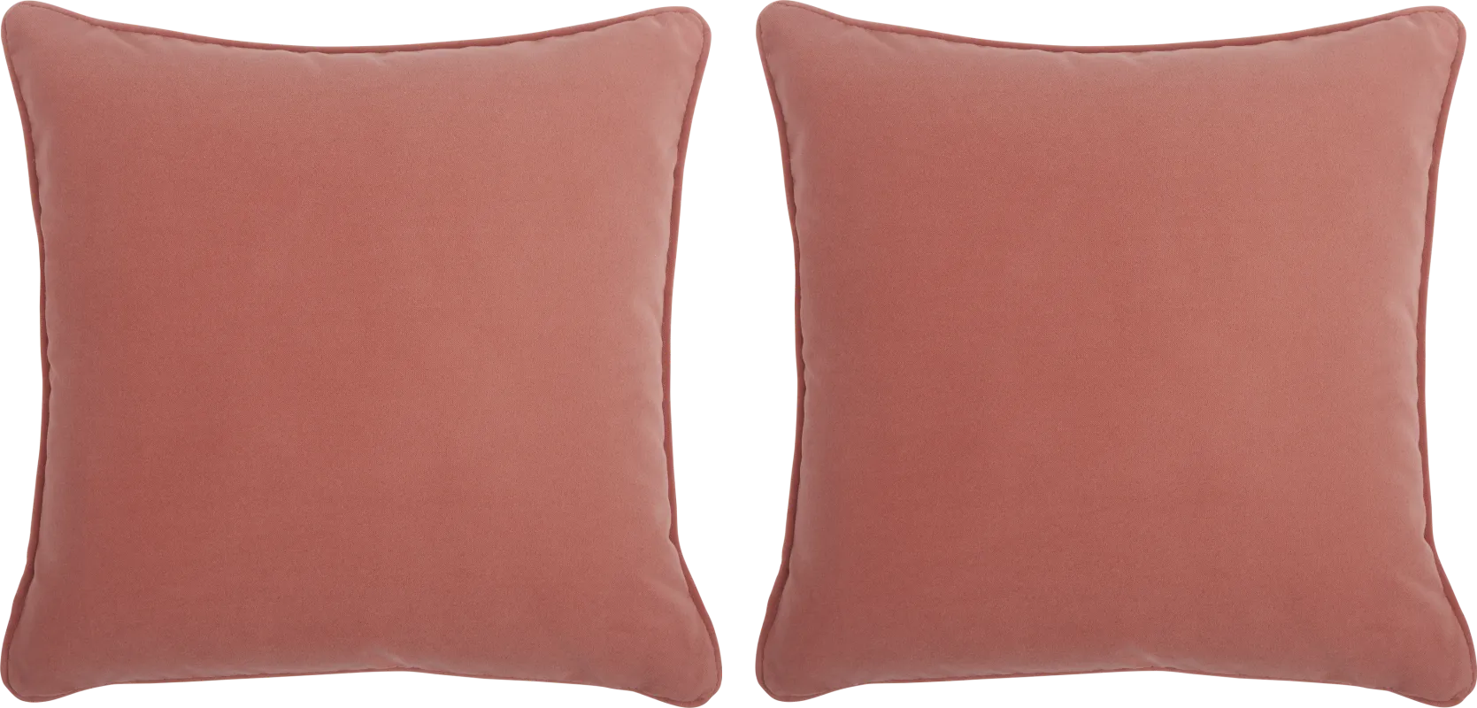 Sun Sorreo Coral Indoor/Outdoor Accent Pillow, Set of Two