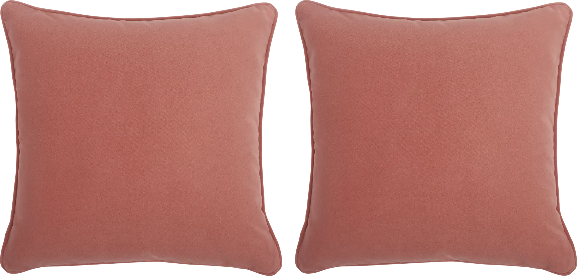 Sun Sorreo Coral Indoor/Outdoor Accent Pillow, Set of Two - Image 1