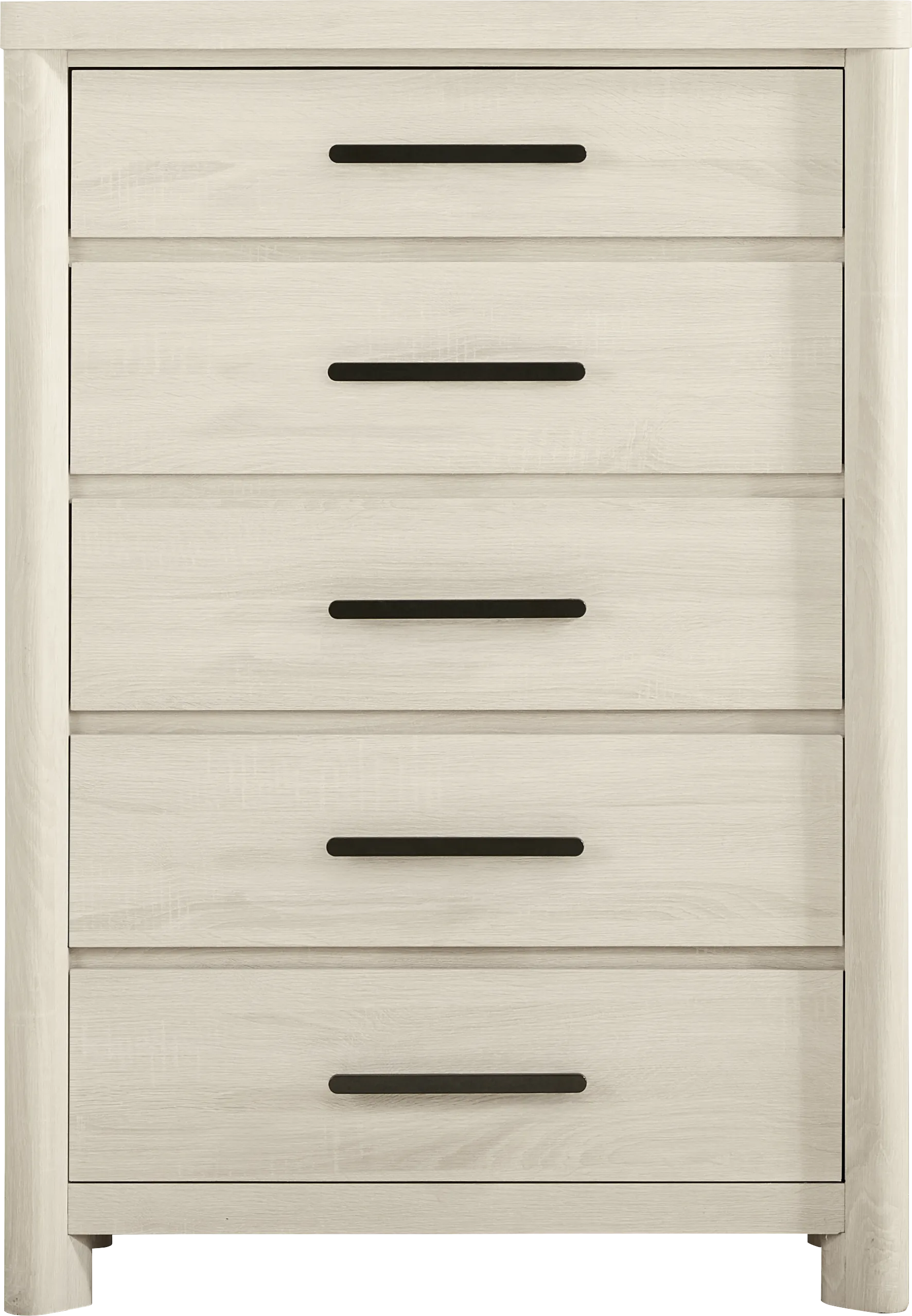 Pinebrook White 5 Pc Queen Panel Bedroom - Thumbnail - Image 5