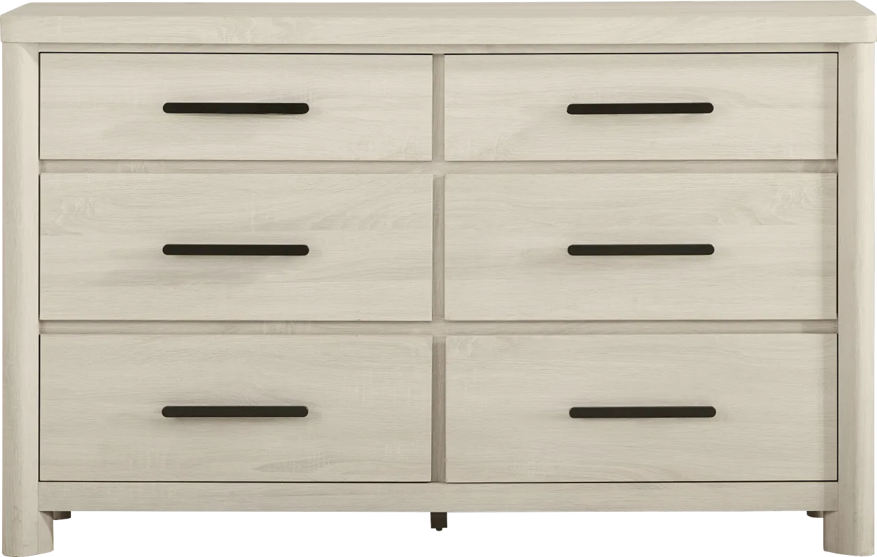 Pinebrook White Dresser