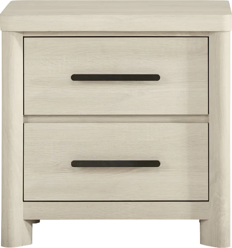 Pinebrook White Nightstand