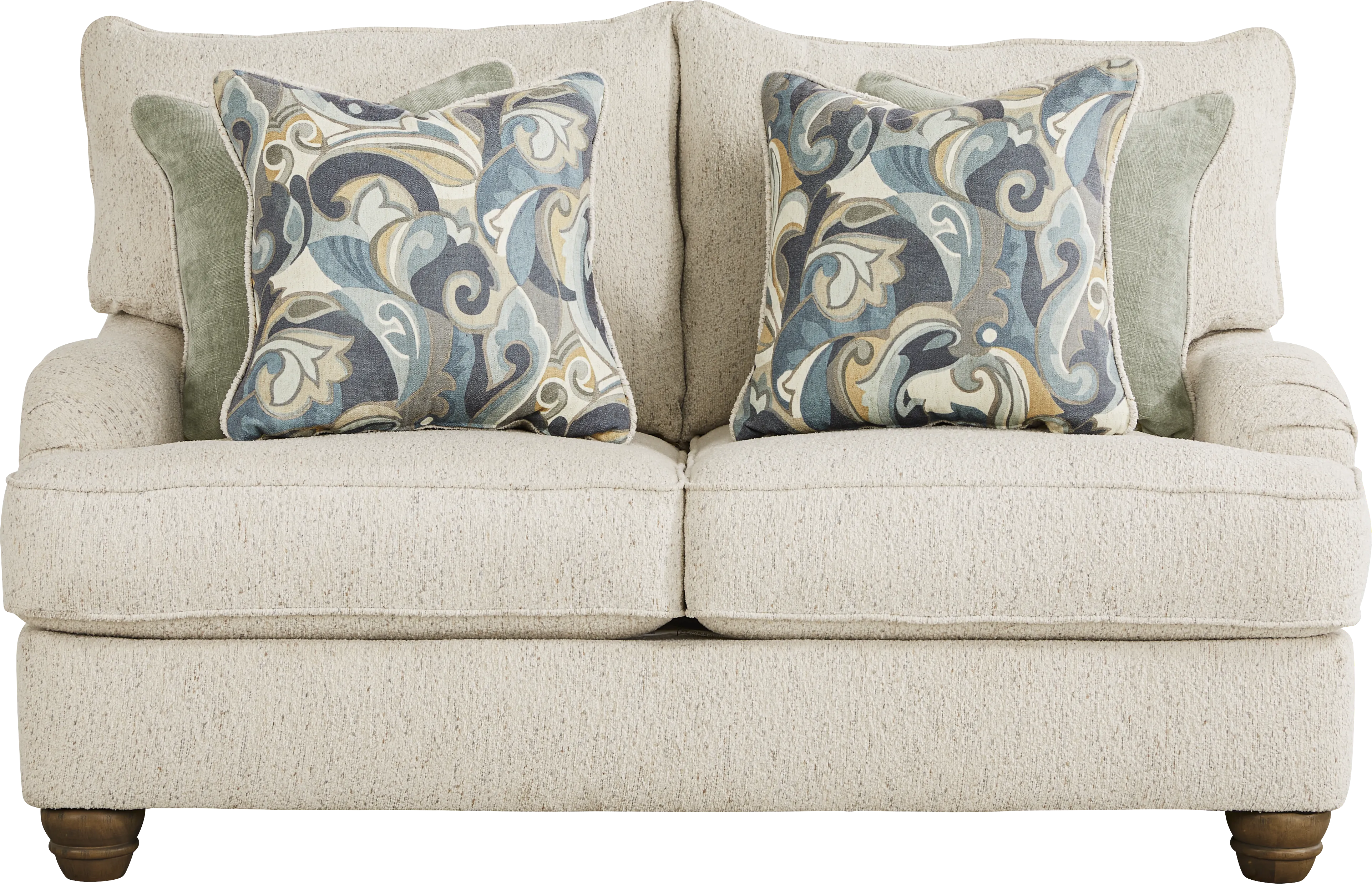 Tahlia Bay Bone Loveseat - Thumbnail - Image 1
