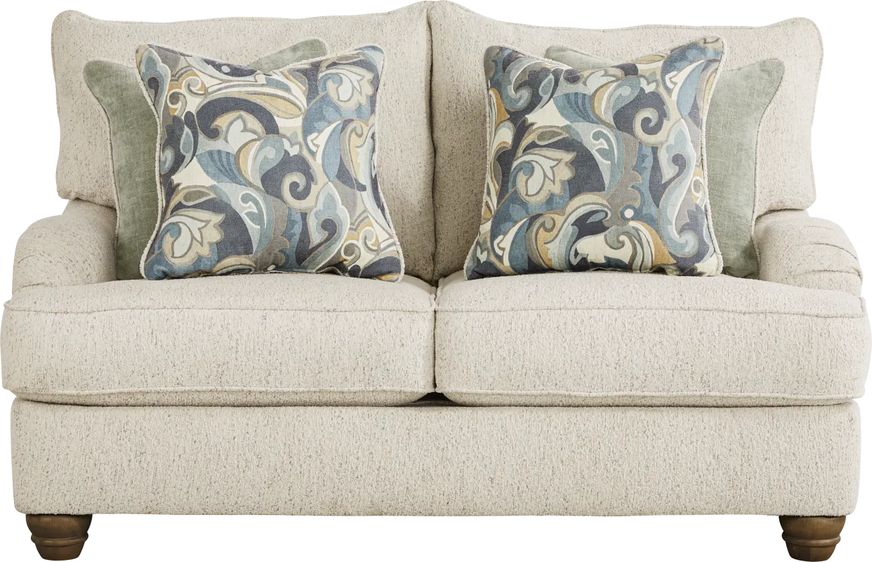 Tahlia Bay Bone Loveseat